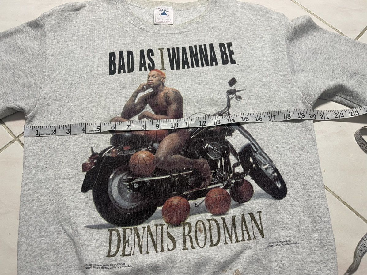 NBA Vintage Dennis Rodman Sweatshirt Size US M / EU 48-50 / 2 - 10 Thumbnail