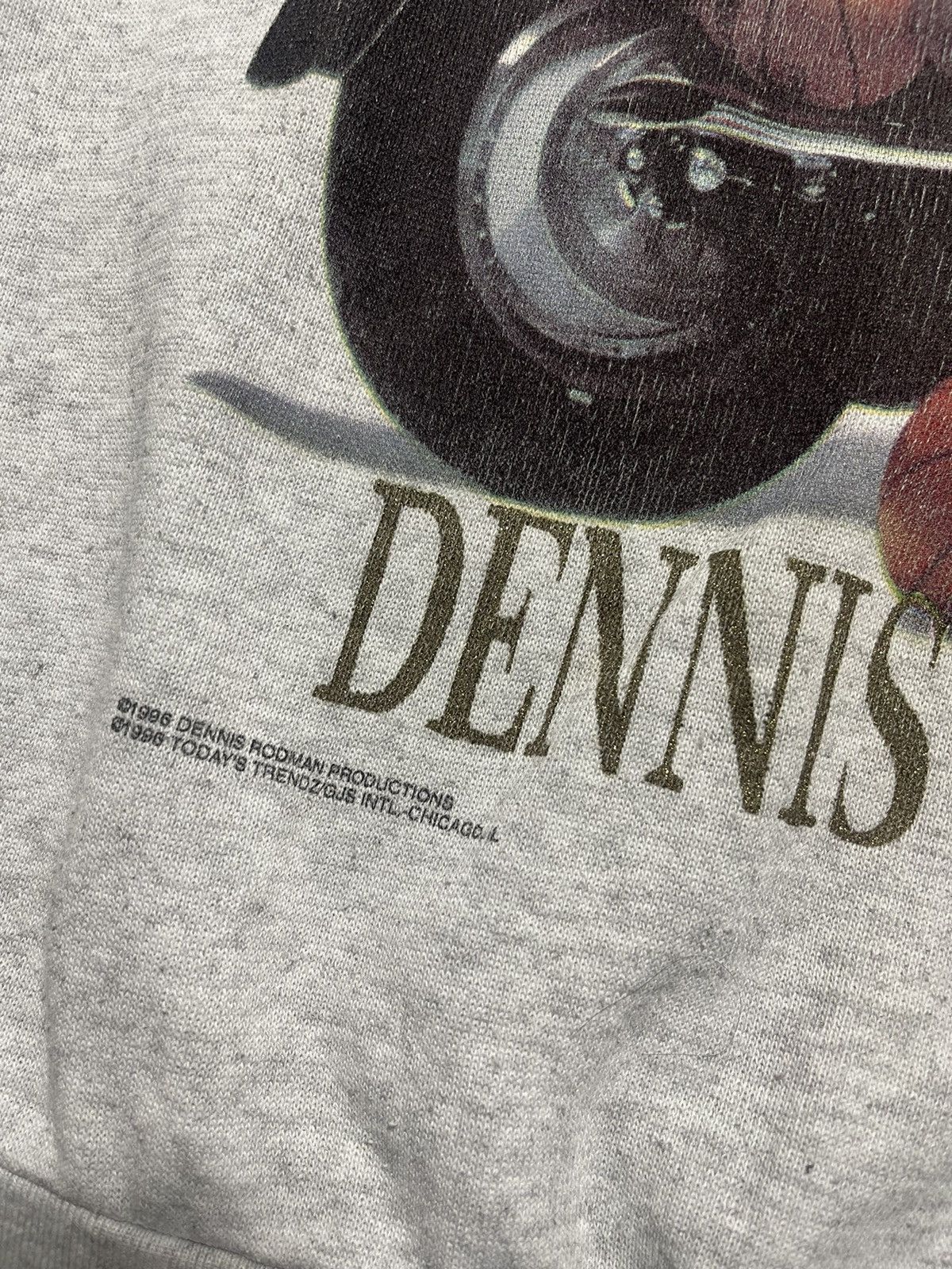 NBA Vintage Dennis Rodman Sweatshirt Size US M / EU 48-50 / 2 - 6 Thumbnail