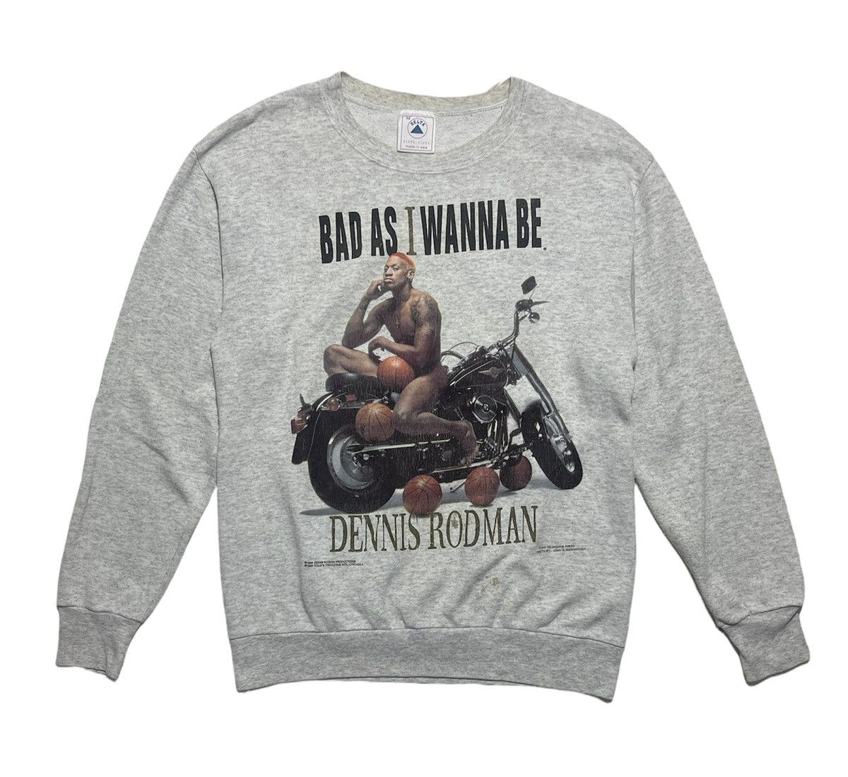 NBA Vintage Dennis Rodman Sweatshirt Size US M / EU 48-50 / 2 - 1 Thumbnail
