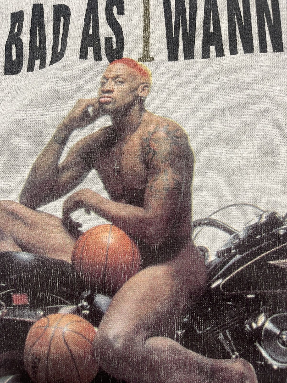 NBA Vintage Dennis Rodman Sweatshirt Size US M / EU 48-50 / 2 - 7 Thumbnail