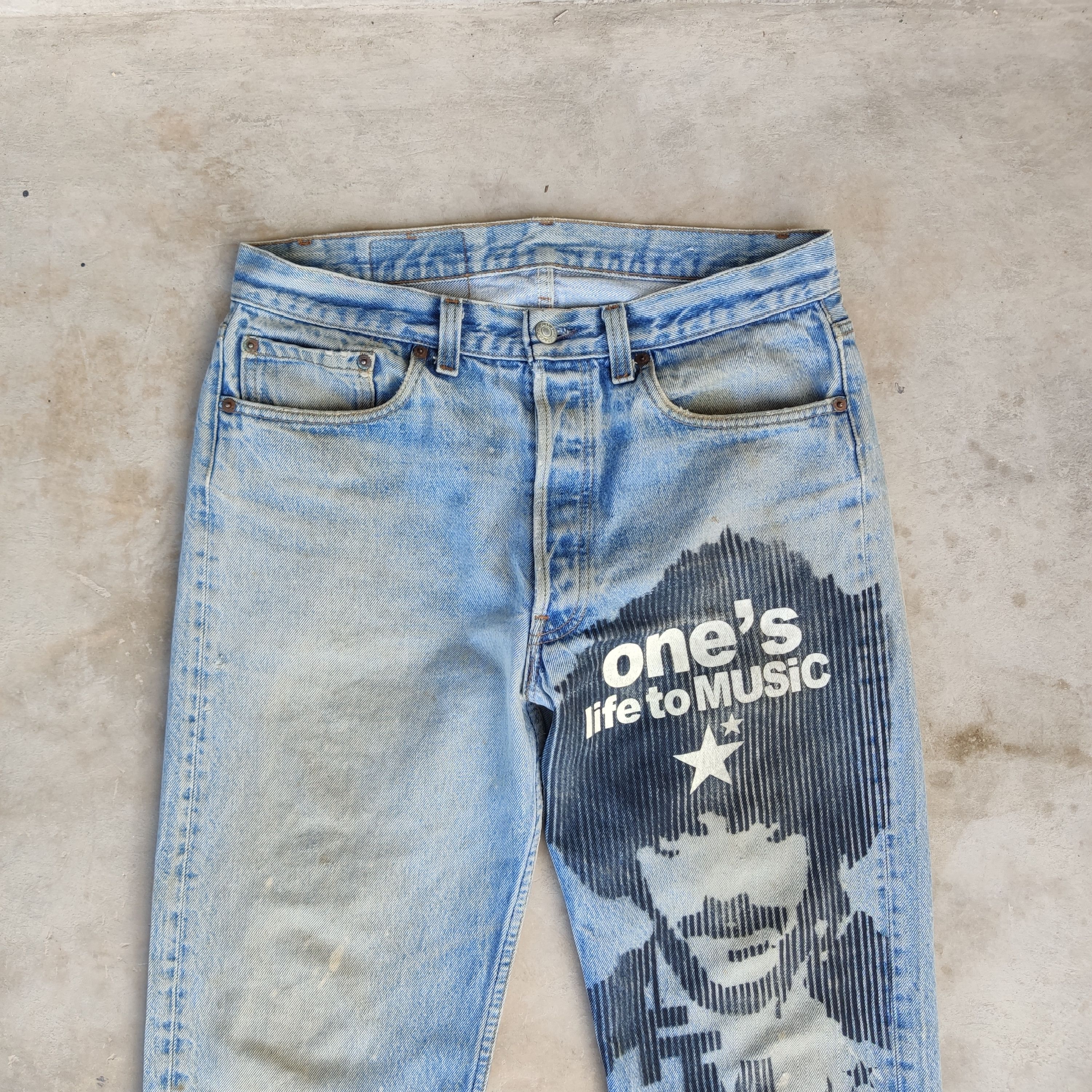 Levi's × Vintage VINTAGE LEVI'S STRAUSS LOT 501 DISTRESSED DENIM Size US 33 - 12 Thumbnail
