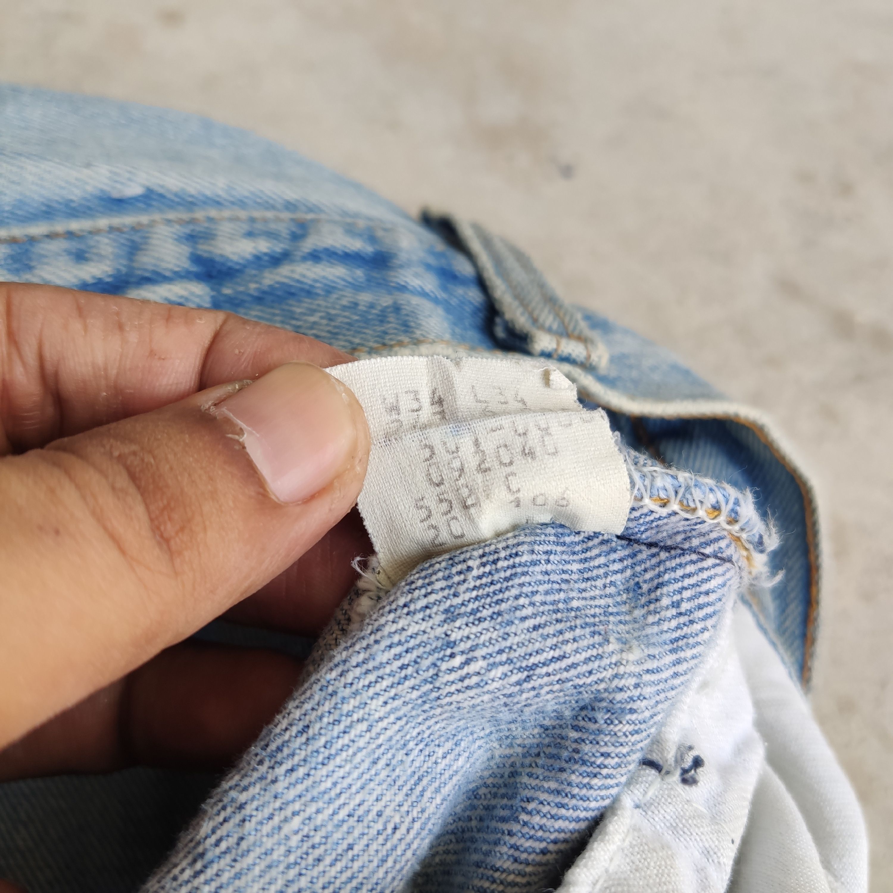 Levi's × Vintage VINTAGE LEVI'S STRAUSS LOT 501 DISTRESSED DENIM Size US 33 - 10 Thumbnail
