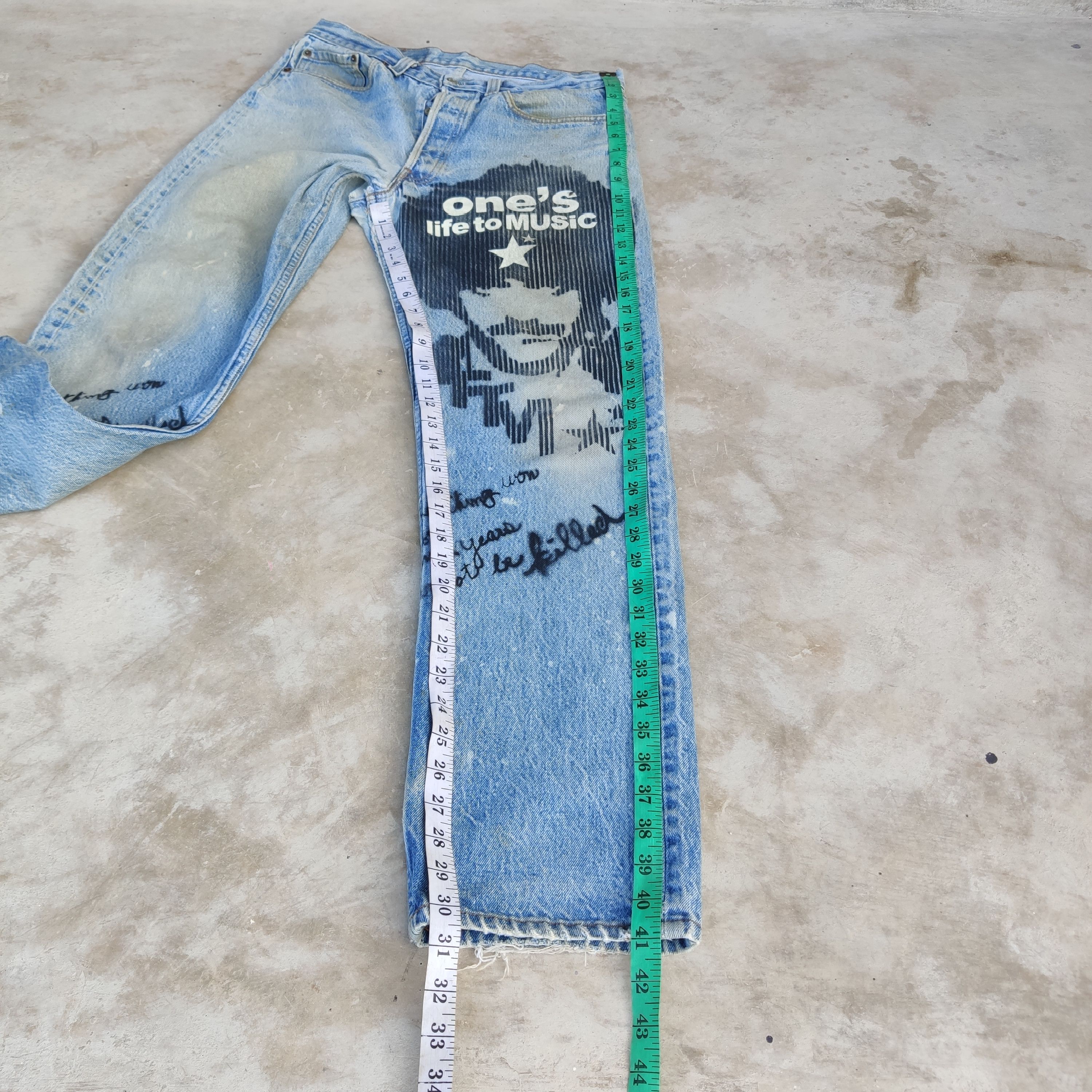 Levi's × Vintage VINTAGE LEVI'S STRAUSS LOT 501 DISTRESSED DENIM Size US 33 - 17 Thumbnail