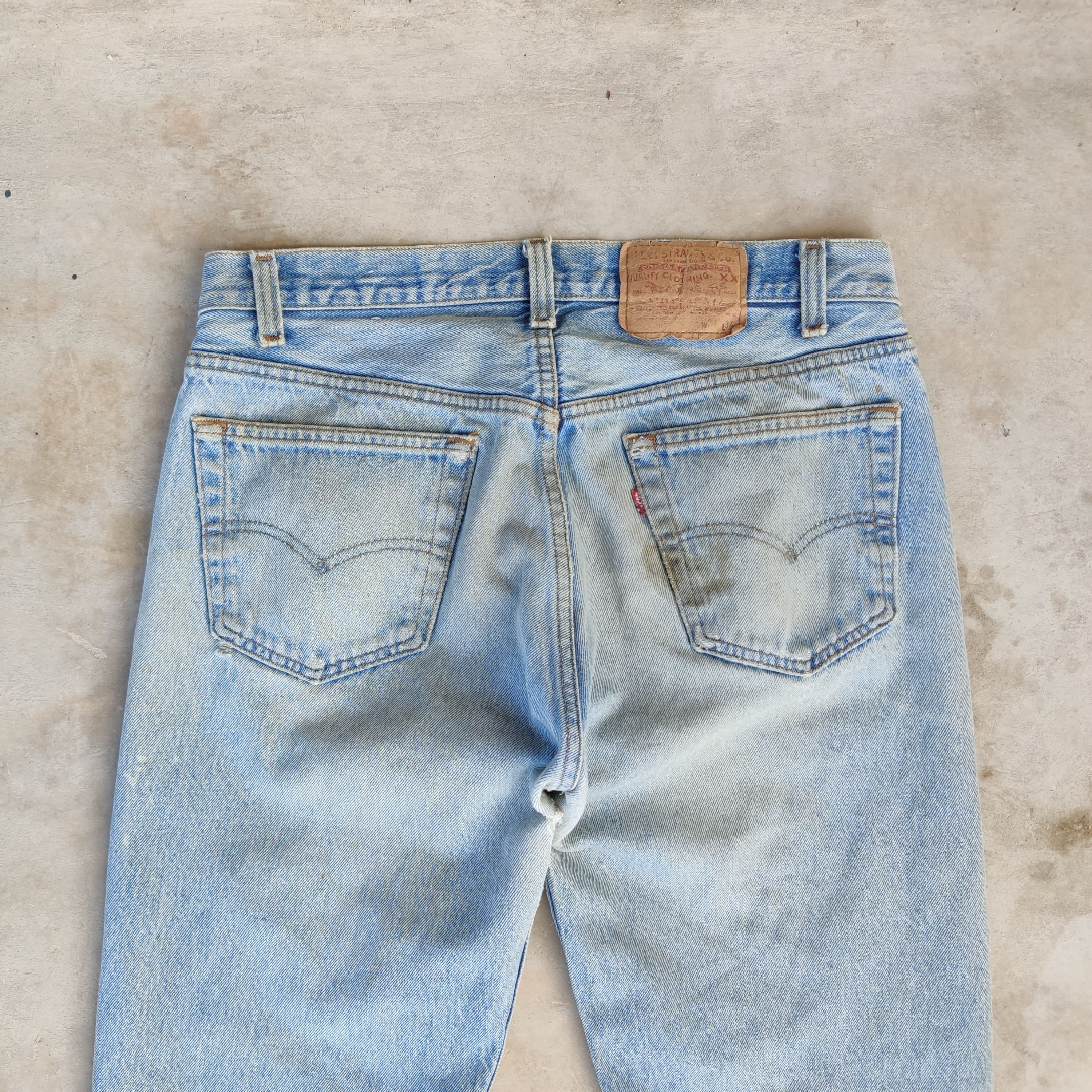 Levi's × Vintage VINTAGE LEVI'S STRAUSS LOT 501 DISTRESSED DENIM Size US 33 - 5 Thumbnail