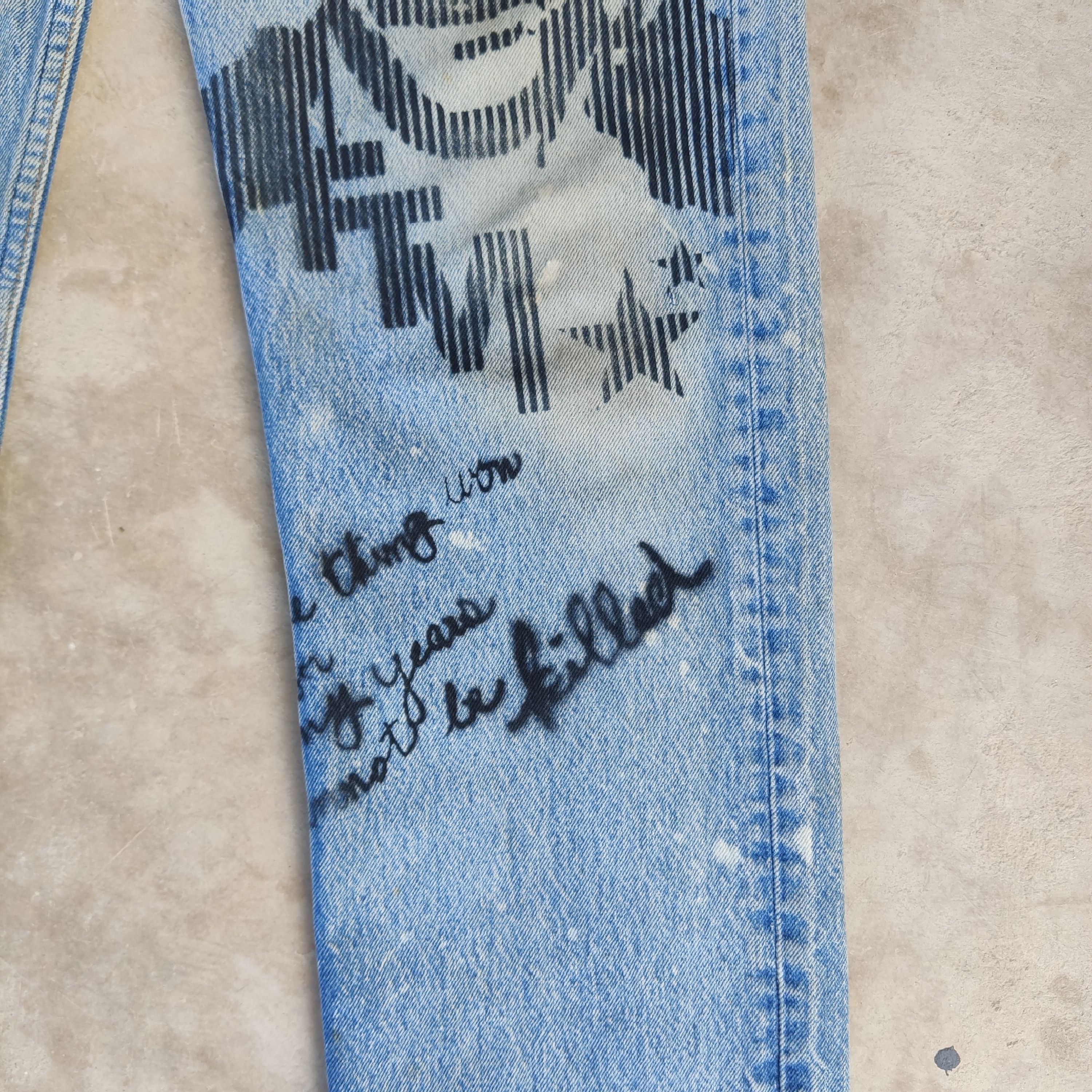 Levi's × Vintage VINTAGE LEVI'S STRAUSS LOT 501 DISTRESSED DENIM Size US 33 - 14 Thumbnail