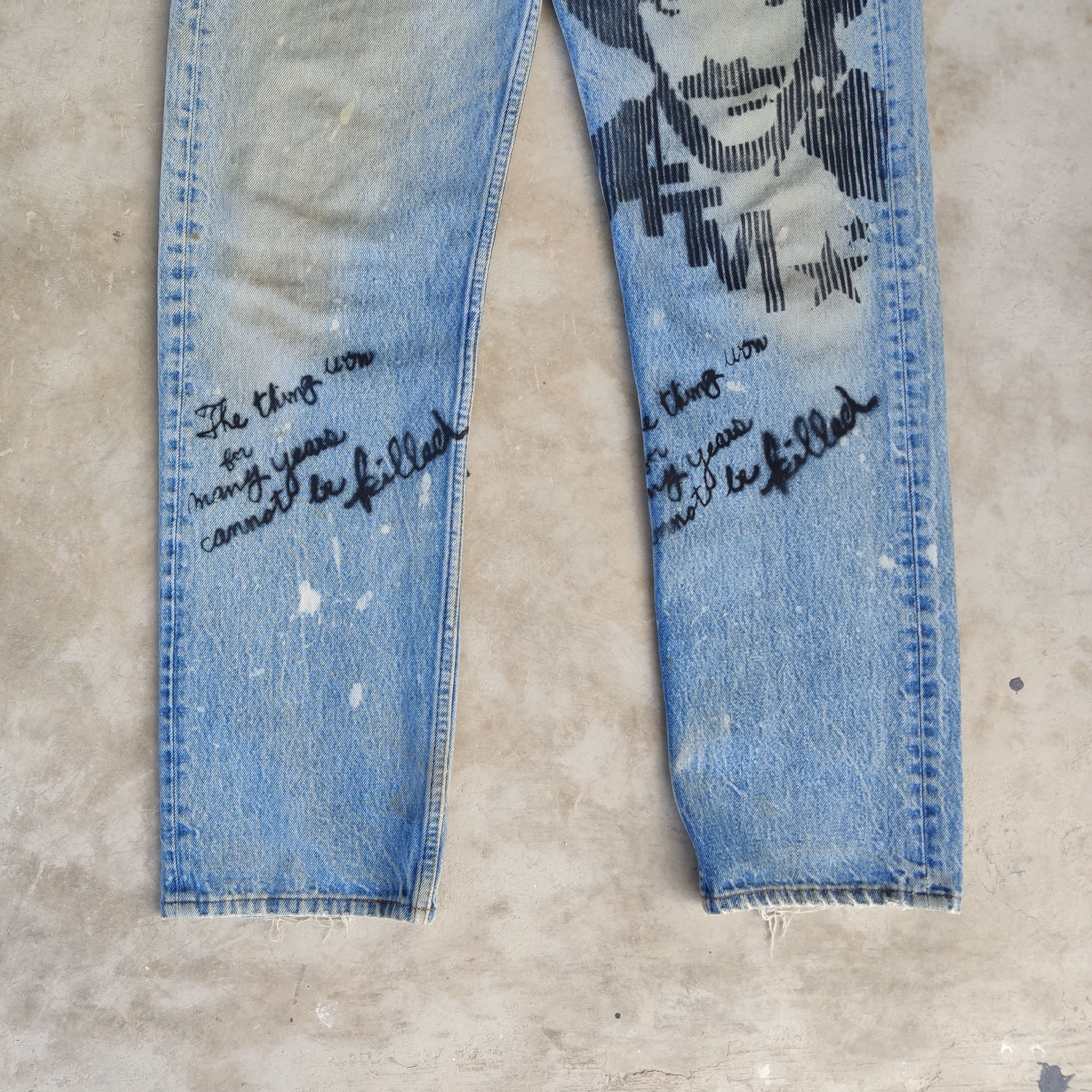 Levi's × Vintage VINTAGE LEVI'S STRAUSS LOT 501 DISTRESSED DENIM Size US 33 - 16 Thumbnail