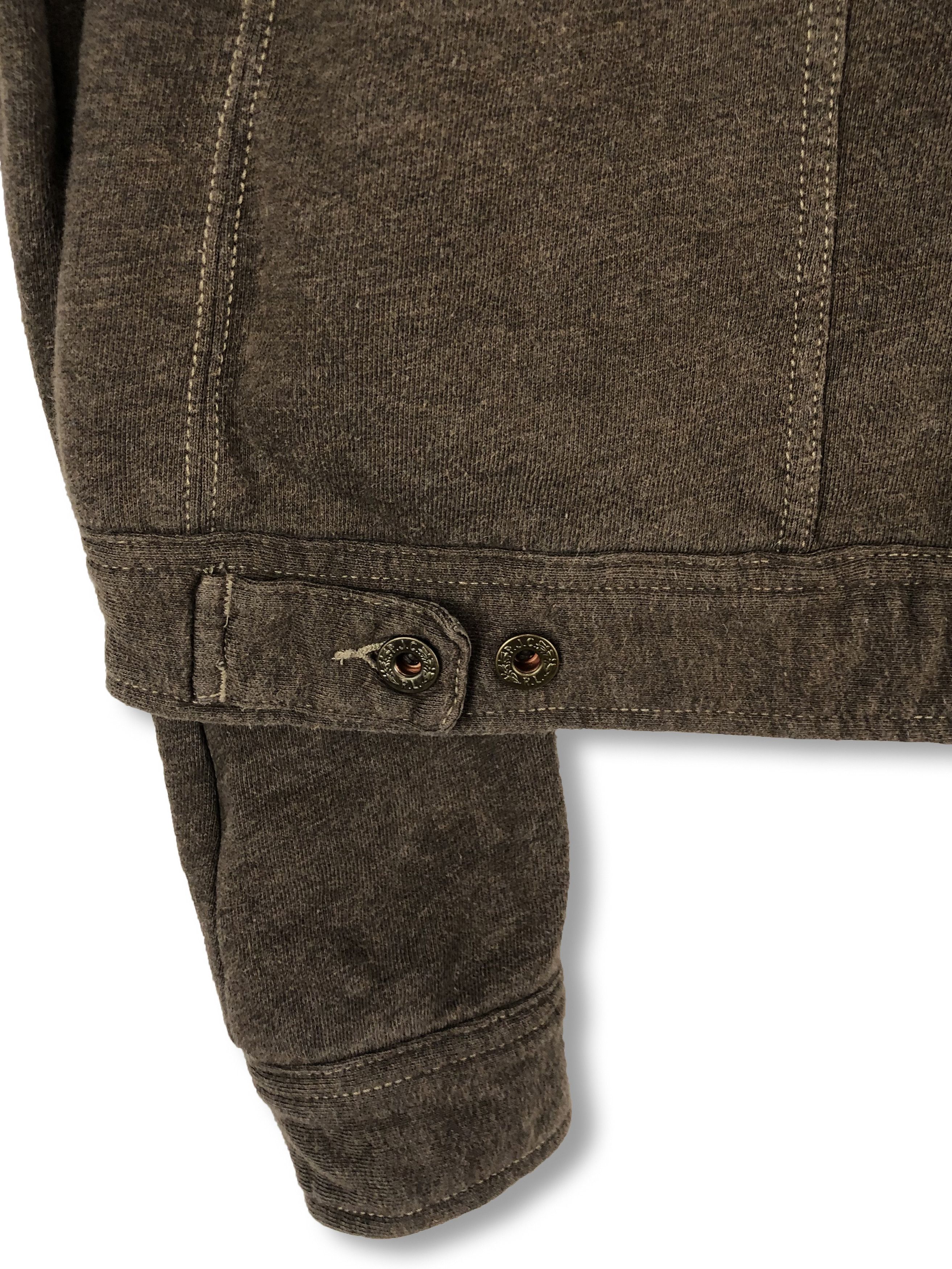 Ralph Lauren 00s Vintage POLO JEANS C.O. Brown Wool Sherpa Crop M100 Size US M / EU 48-50 / 2 - 12 Thumbnail