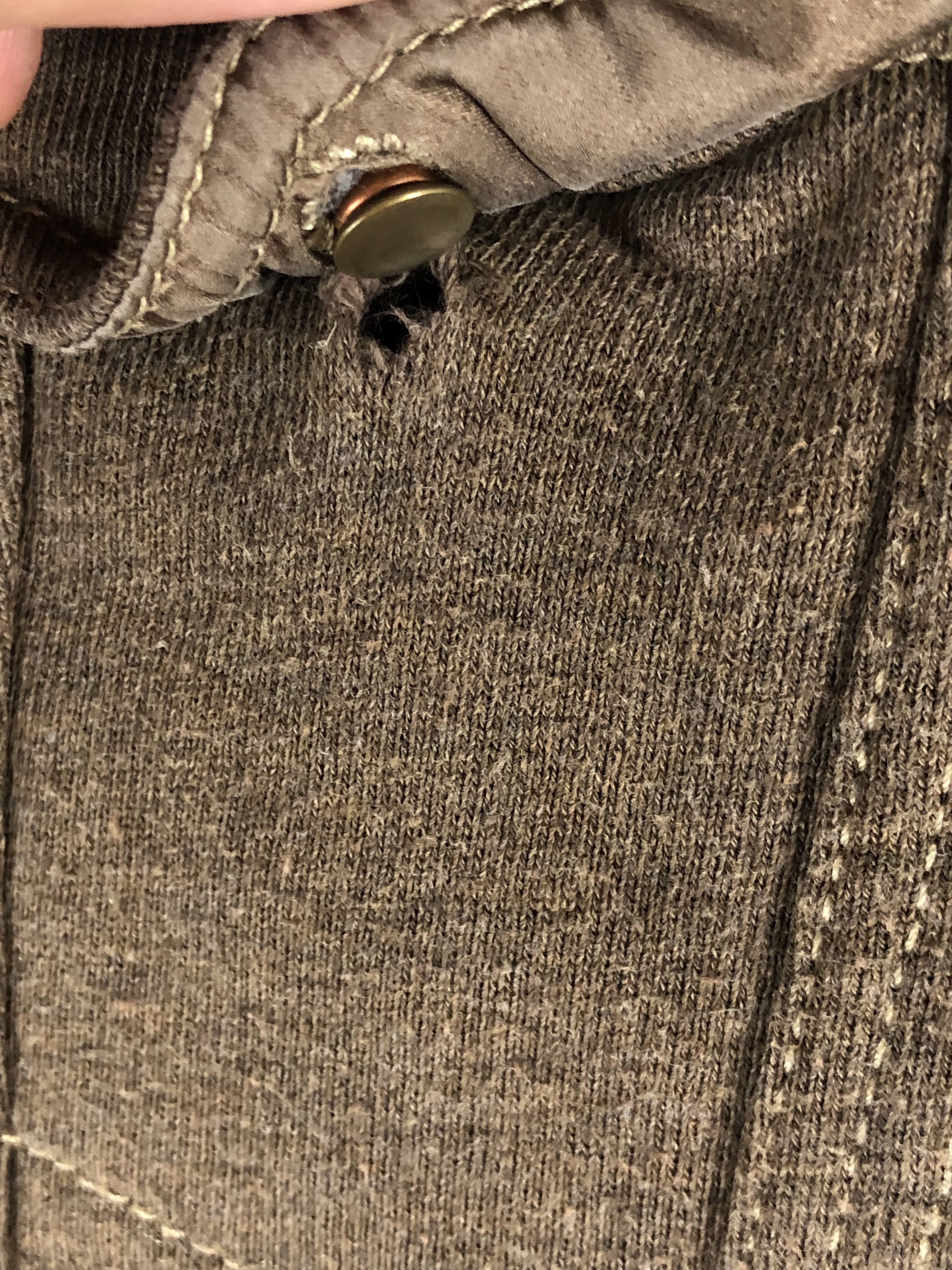 Ralph Lauren 00s Vintage POLO JEANS C.O. Brown Wool Sherpa Crop M100 Size US M / EU 48-50 / 2 - 13 Thumbnail