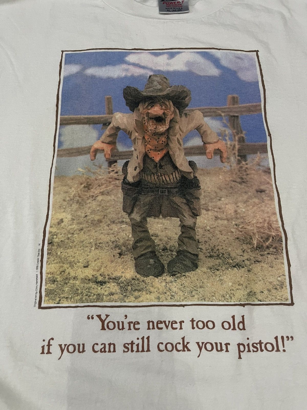 Vintage Vintage Art By Chris Hammack T-Shirt Size US XL / EU 56 / 4 - 3 Thumbnail