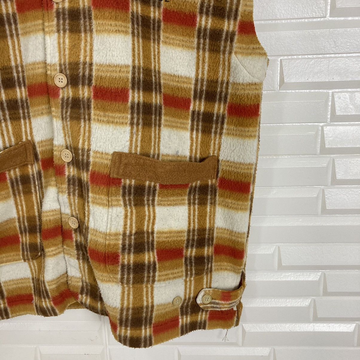 Kangol Kangol Flannel Fleece Vest Size US L / EU 52-54 / 3 - 5 Thumbnail