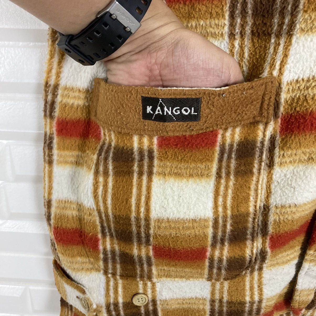 Kangol Kangol Flannel Fleece Vest Size US L / EU 52-54 / 3 - 7 Thumbnail