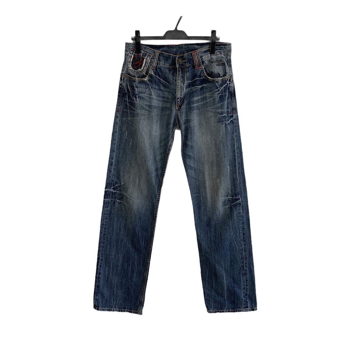 Japanese Brand Japanese Oririn Nice Jeans Size US 31 - 1 Thumbnail