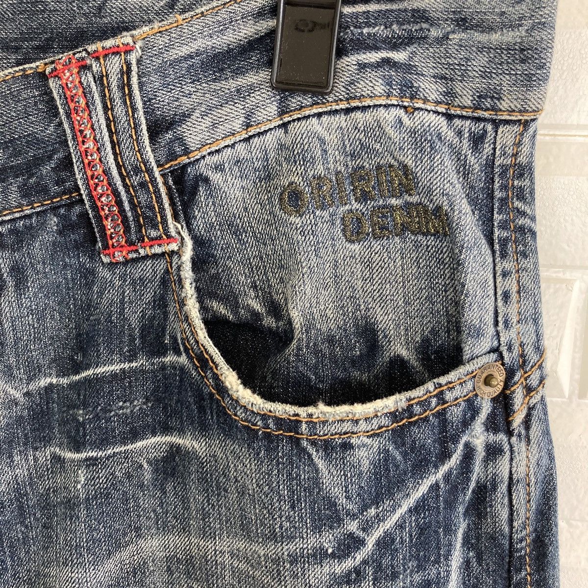 Japanese Brand Japanese Oririn Nice Jeans Size US 31 - 5 Thumbnail