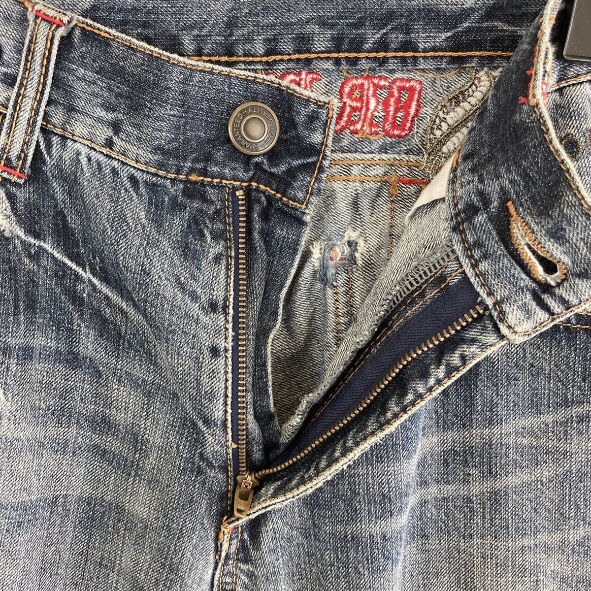 Japanese Brand Japanese Oririn Nice Jeans Size US 31 - 14 Thumbnail