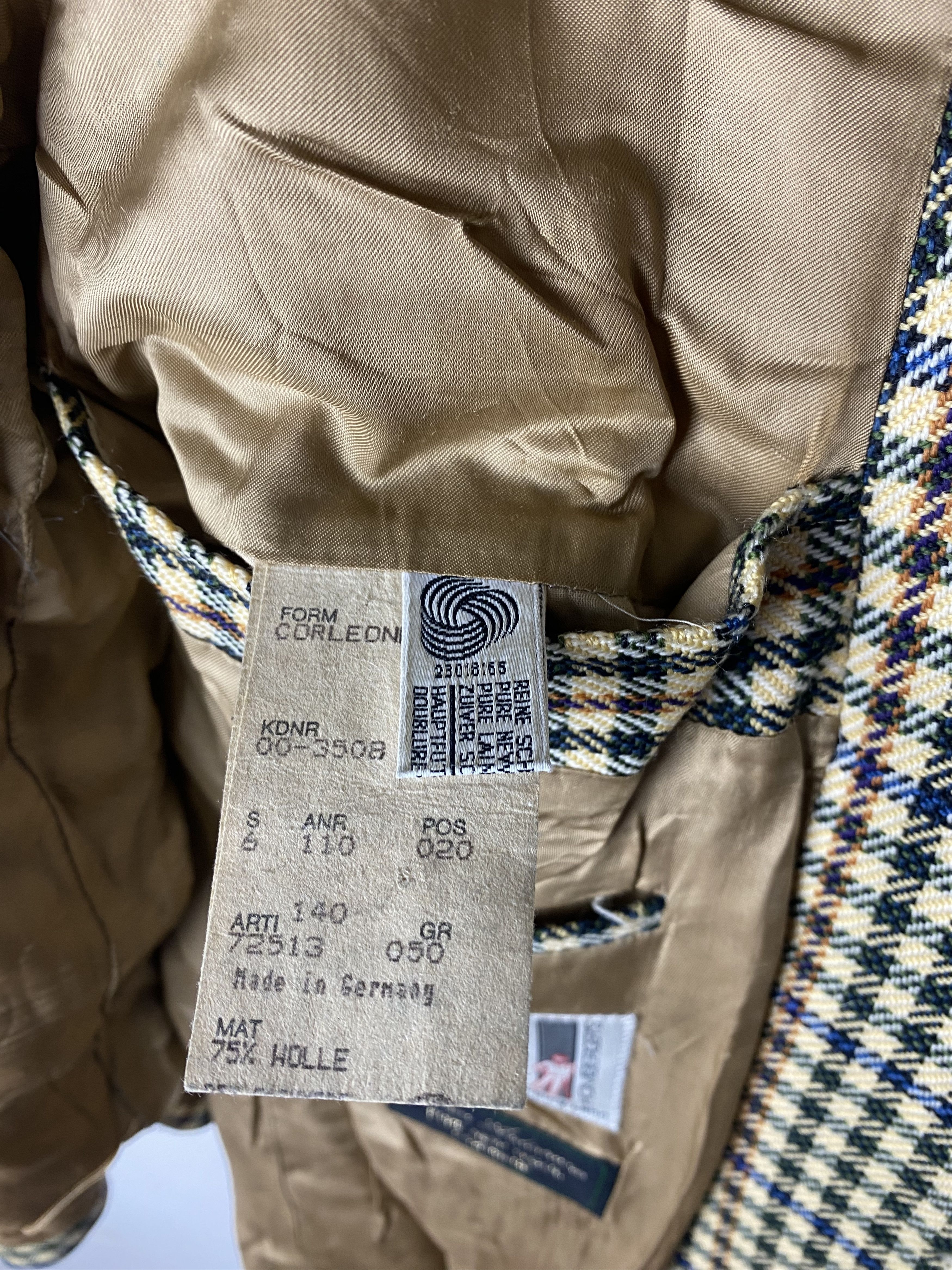 Hugo Boss Vintage HUGO BOSS Checked Pattern Blazer M295 Size 52R - 7 Thumbnail