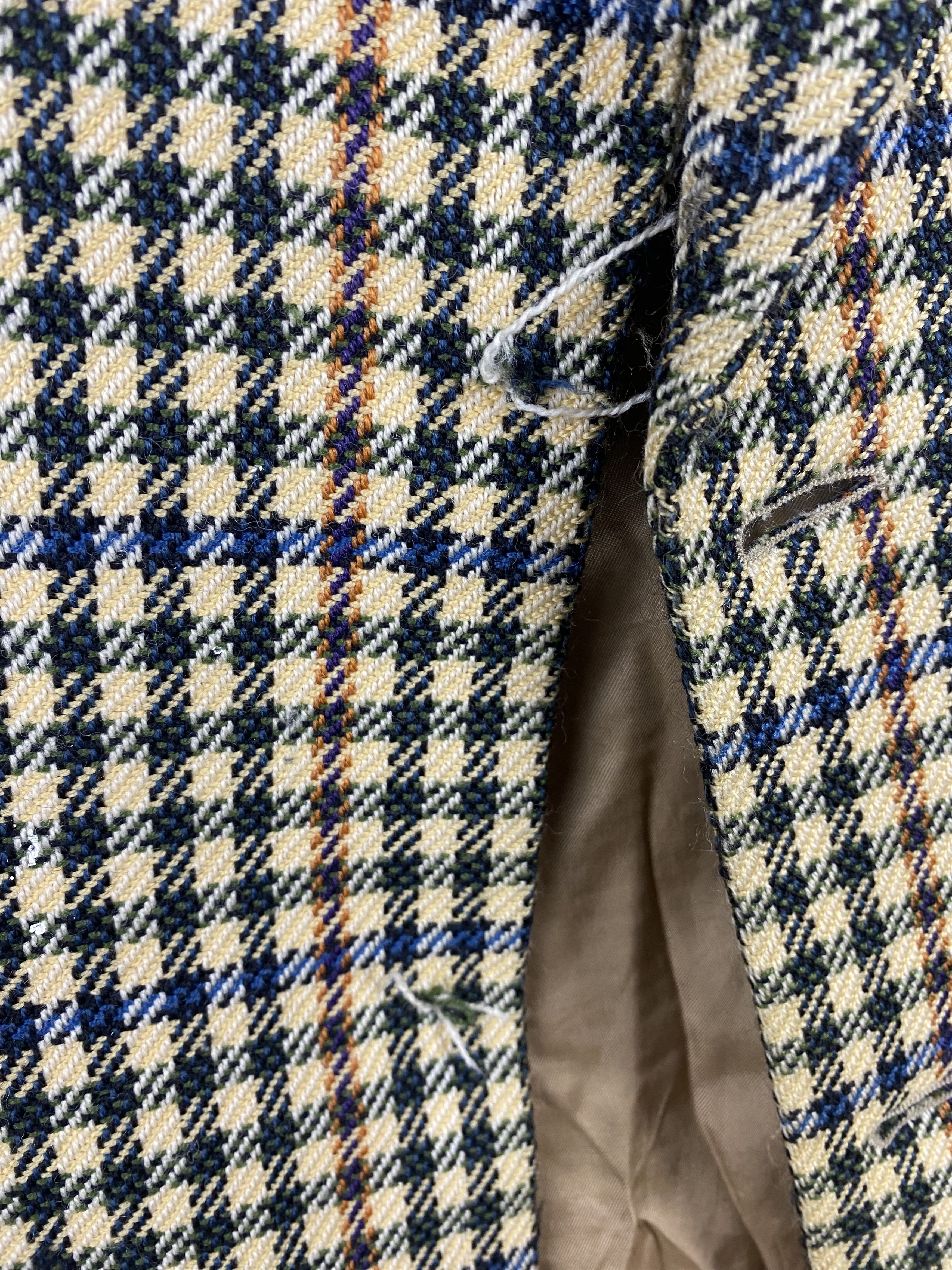 Hugo Boss Vintage HUGO BOSS Checked Pattern Blazer M295 Size 52R - 11 Thumbnail