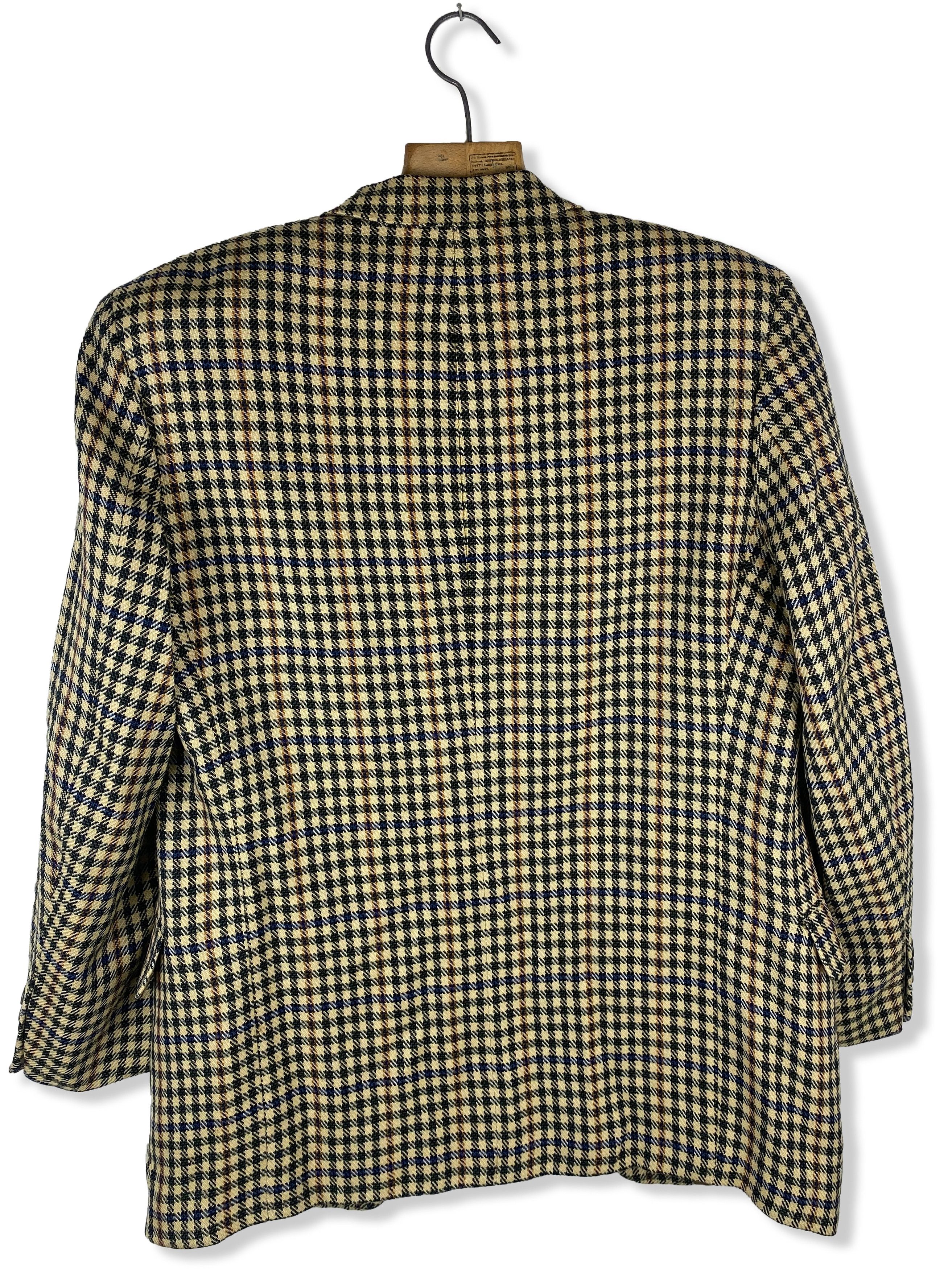 Hugo Boss Vintage HUGO BOSS Checked Pattern Blazer M295 Size 52R - 9 Thumbnail