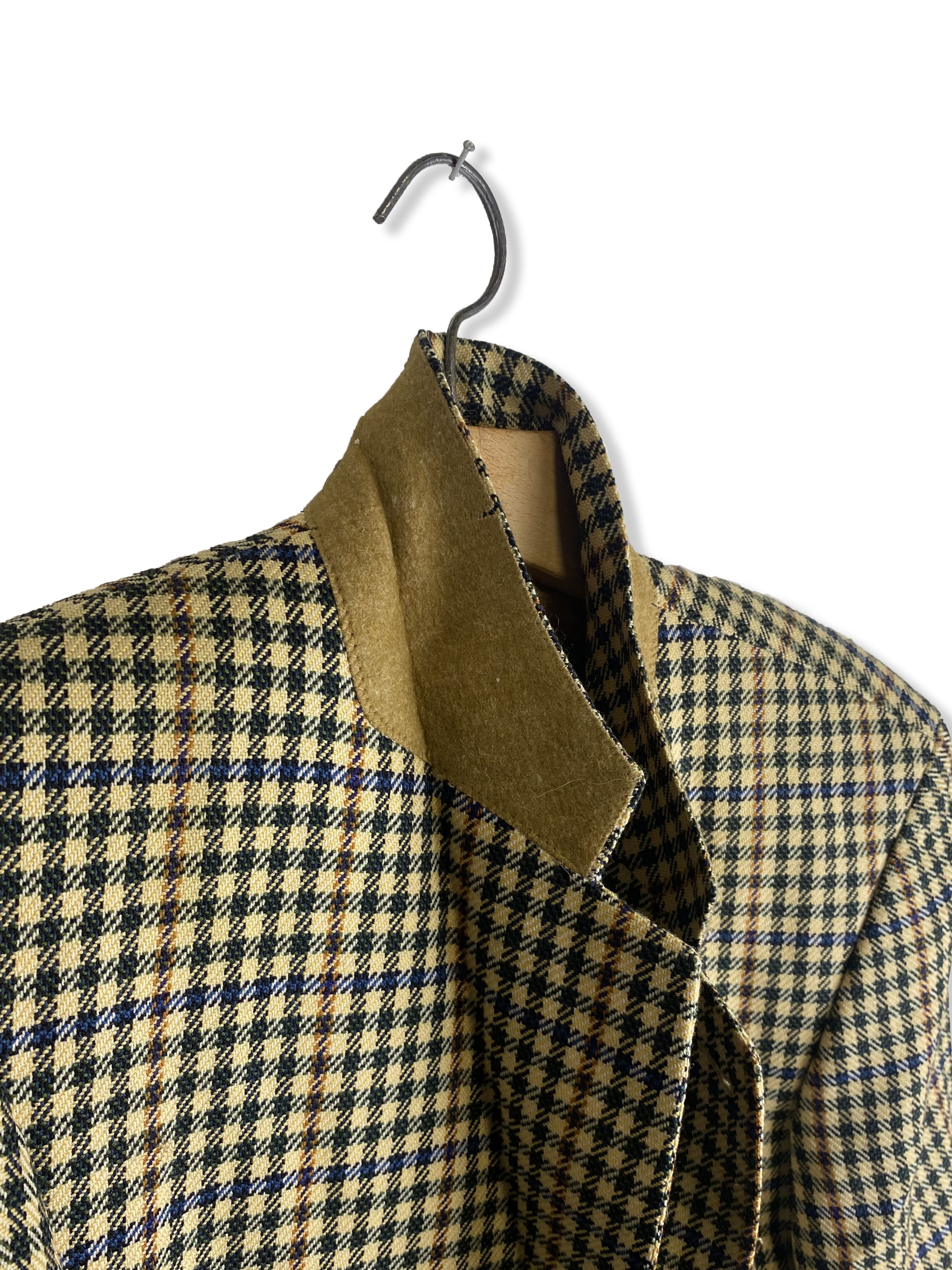Hugo Boss Vintage HUGO BOSS Checked Pattern Blazer M295 Size 52R - 4 Thumbnail
