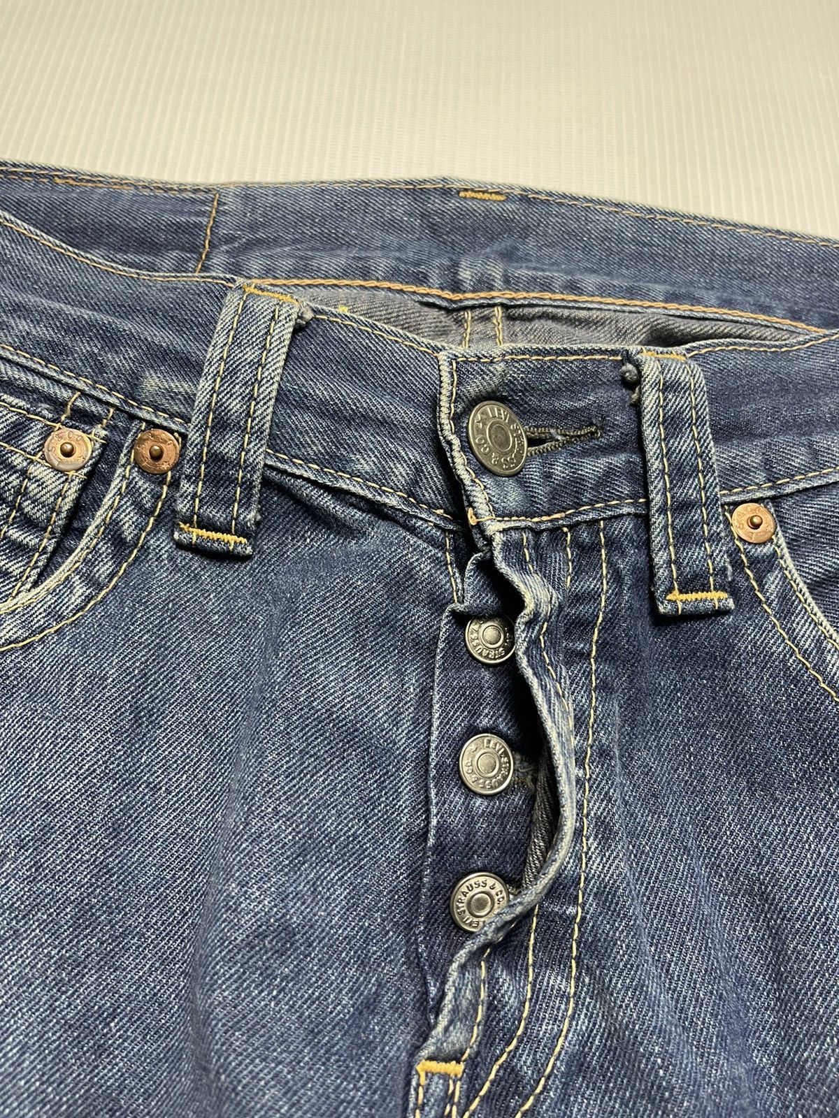 Levi's Levi's Lot 901 Fire Embroidered Jeans Size US 32 / EU 48 - 6 Thumbnail