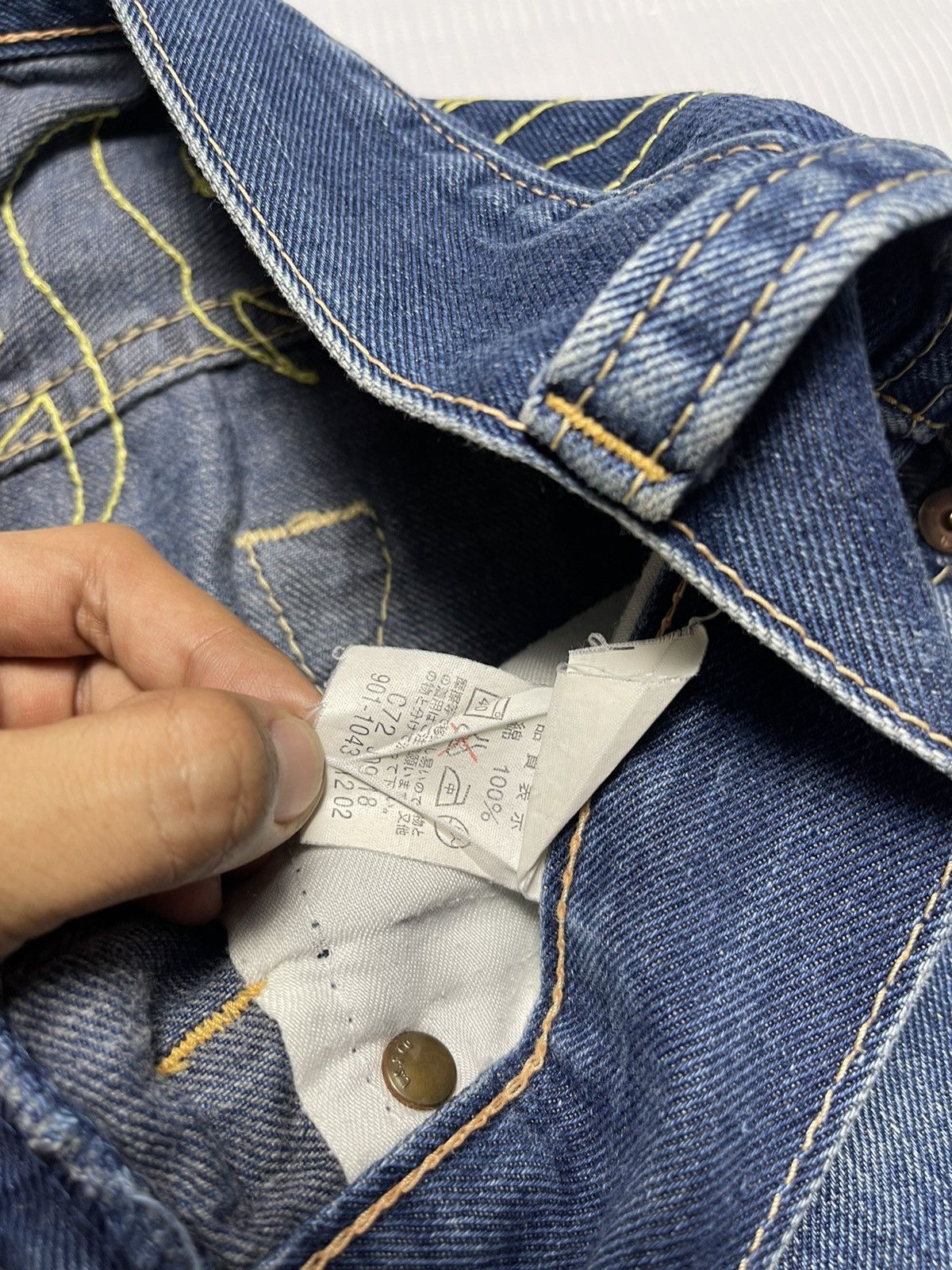 Levi's Levi's Lot 901 Fire Embroidered Jeans Size US 32 / EU 48 - 5 Thumbnail