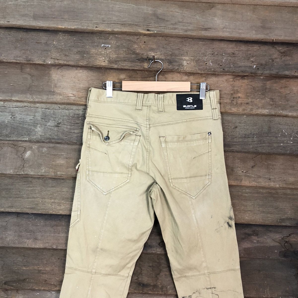Japanese Brand DLL Burtle Brown Multipocket Tactical Cargo Pants #C1134 Size US 29 - 11 Thumbnail