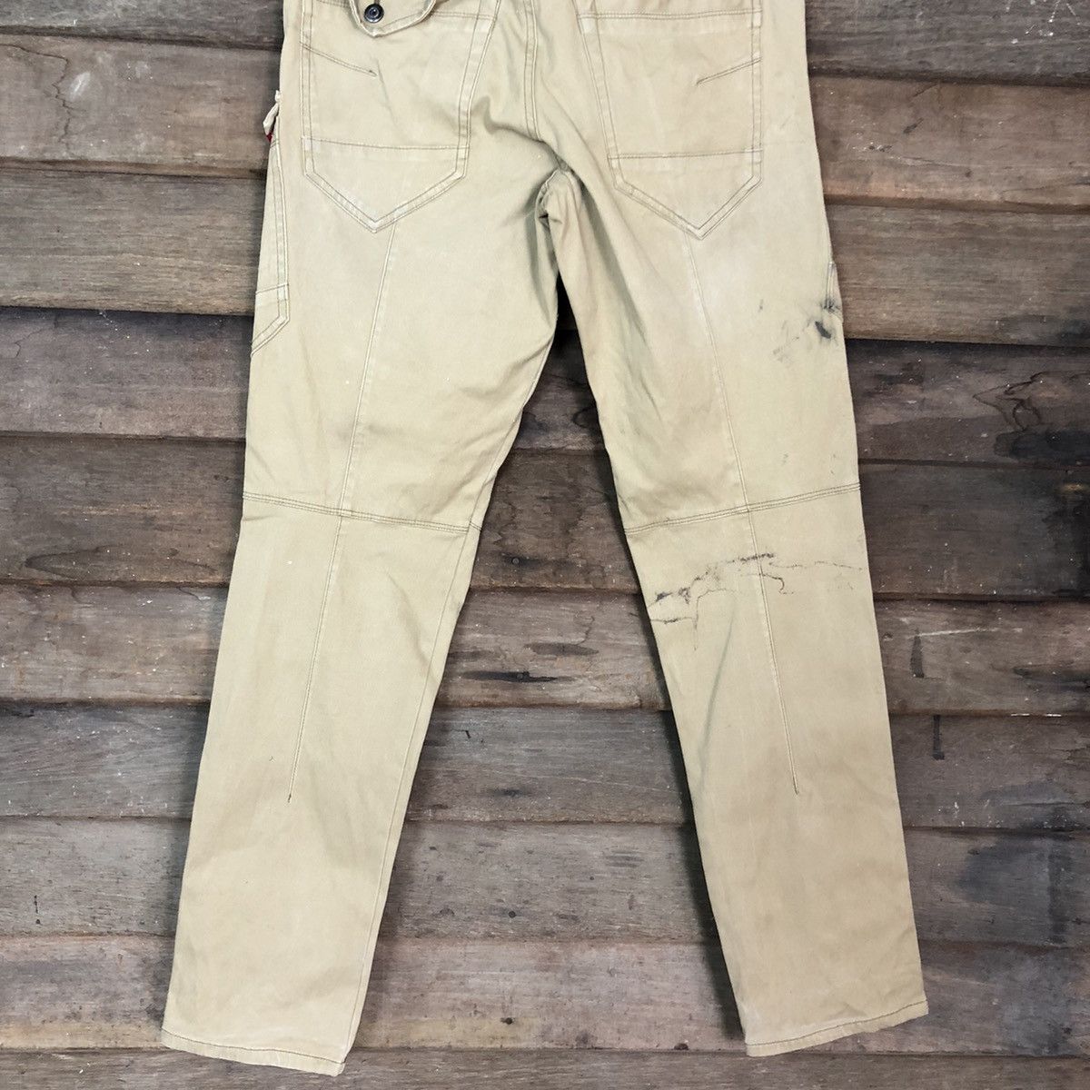 Japanese Brand DLL Burtle Brown Multipocket Tactical Cargo Pants #C1134 Size US 29 - 12 Thumbnail