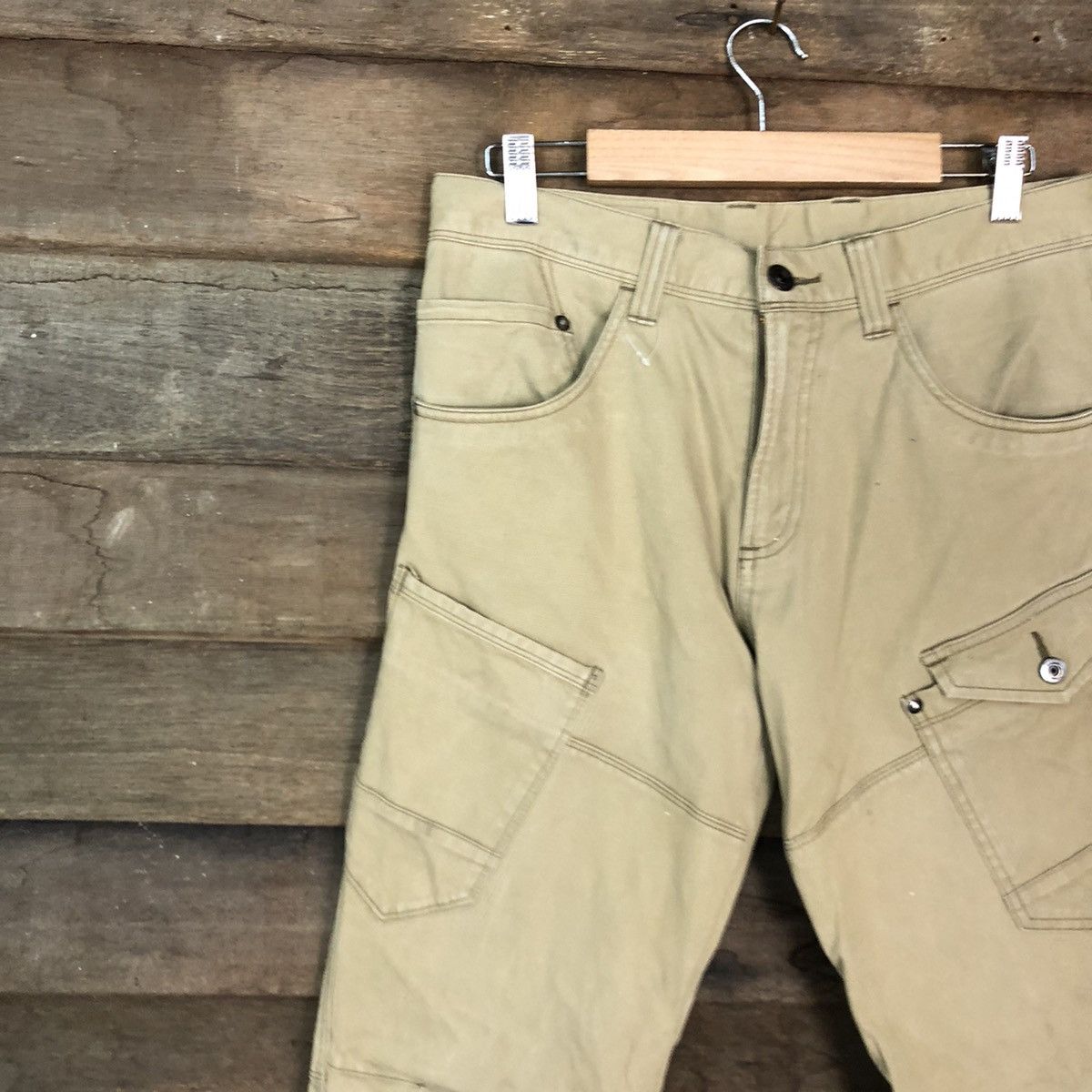 Japanese Brand DLL Burtle Brown Multipocket Tactical Cargo Pants #C1134 Size US 29 - 6 Thumbnail