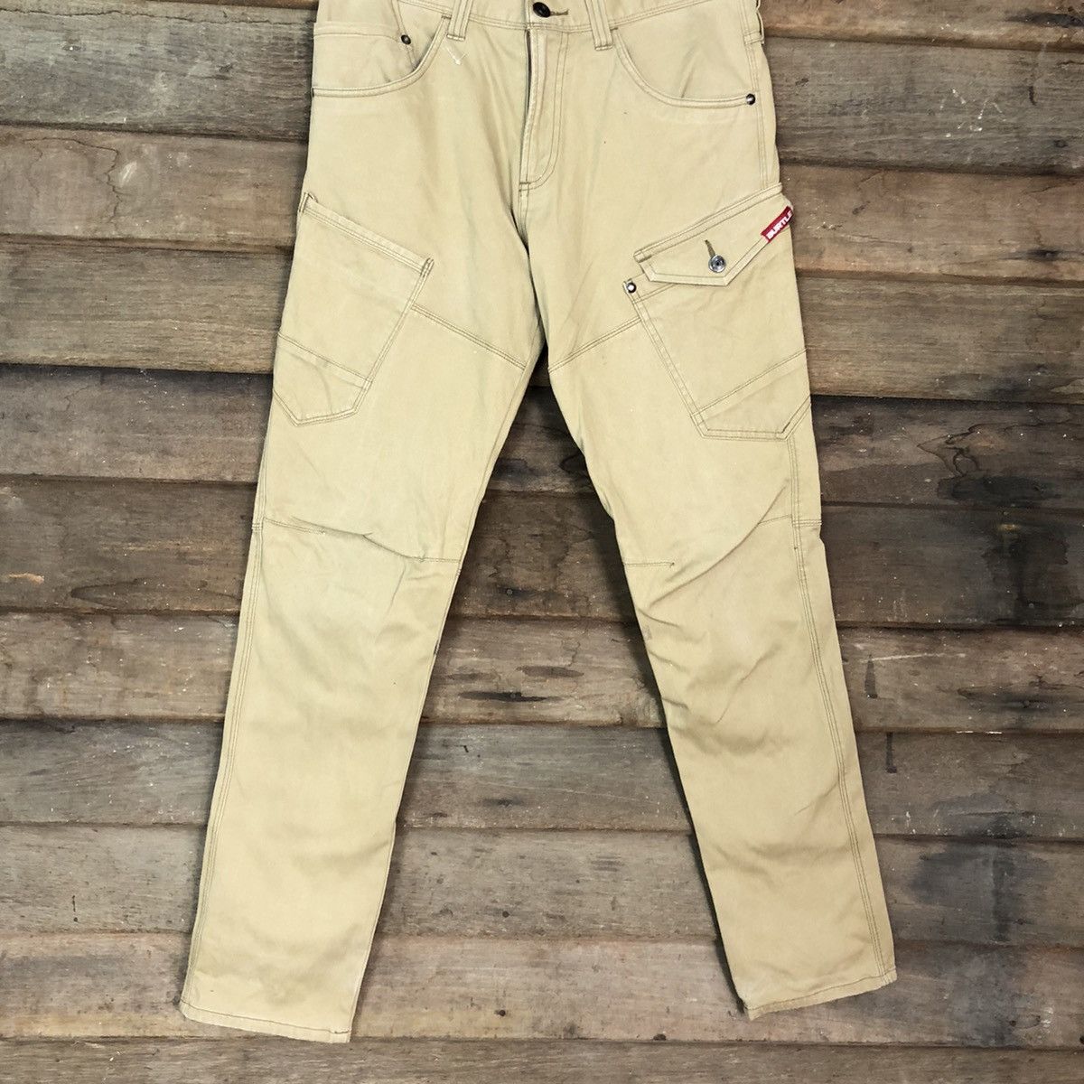 Japanese Brand DLL Burtle Brown Multipocket Tactical Cargo Pants #C1134 Size US 29 - 3 Thumbnail