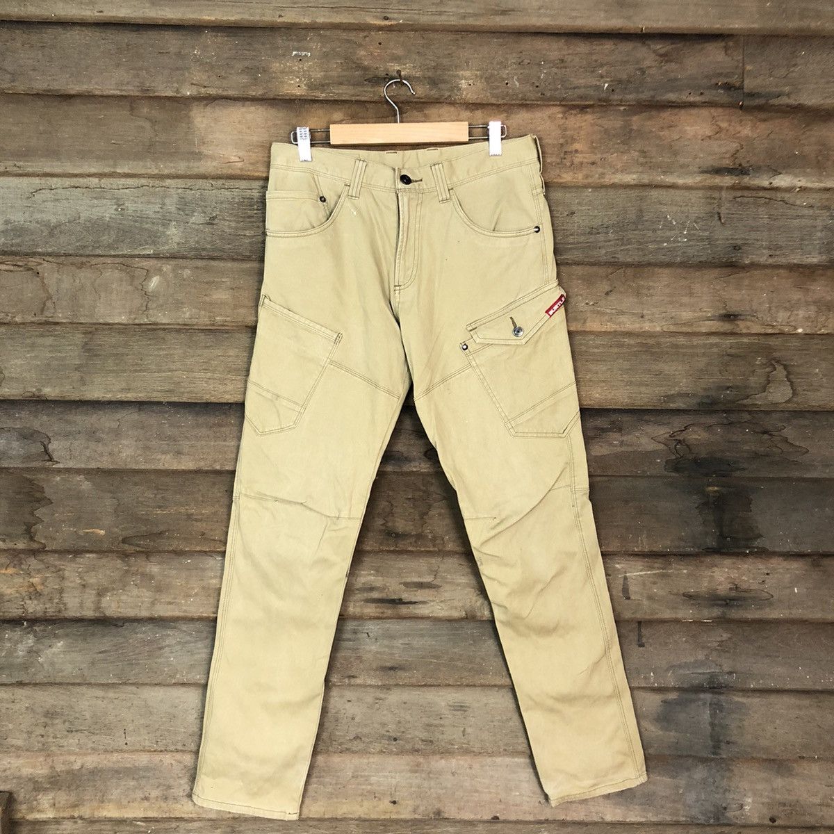 Japanese Brand DLL Burtle Brown Multipocket Tactical Cargo Pants #C1134 Size US 29 - 1 Thumbnail