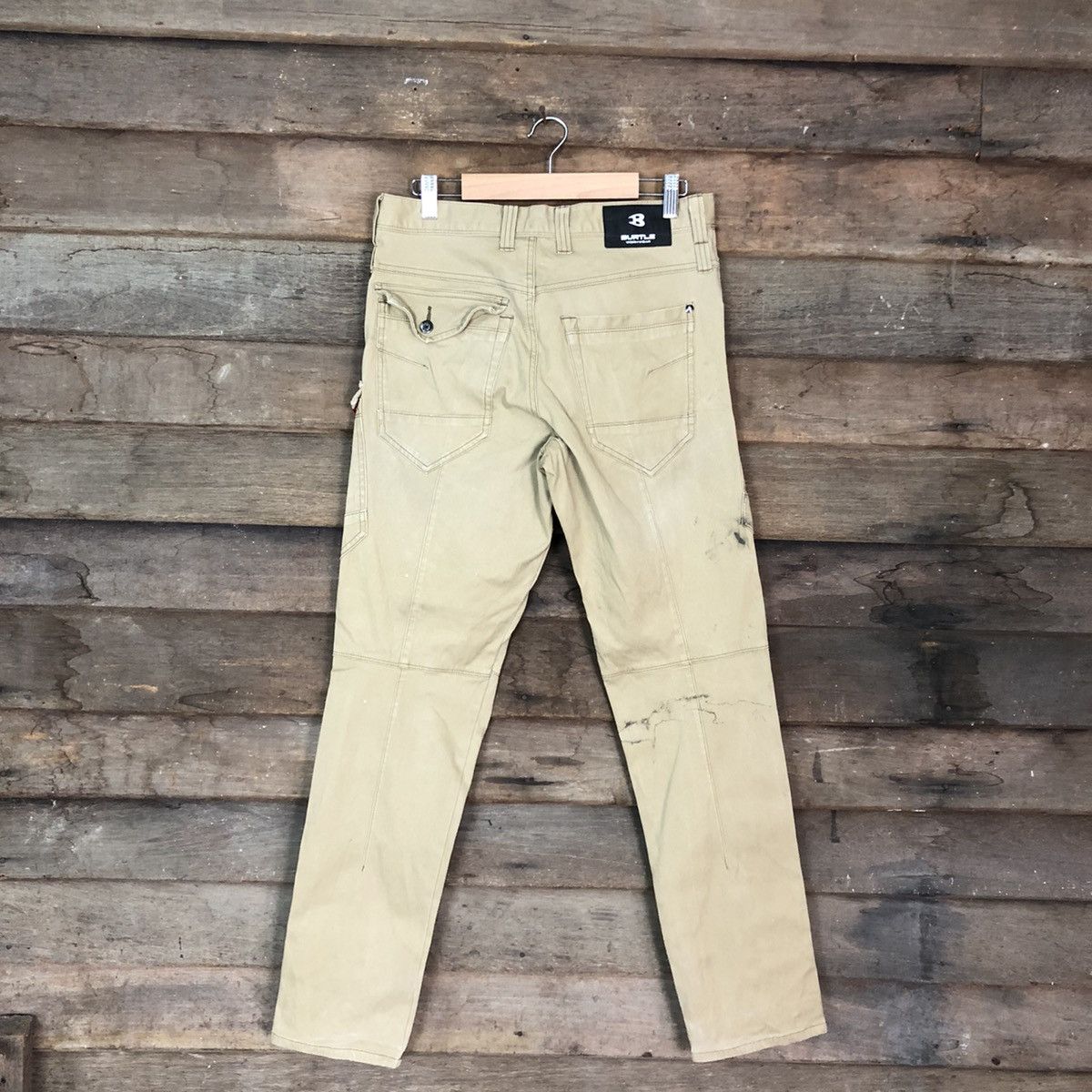 Japanese Brand DLL Burtle Brown Multipocket Tactical Cargo Pants #C1134 Size US 29 - 10 Thumbnail