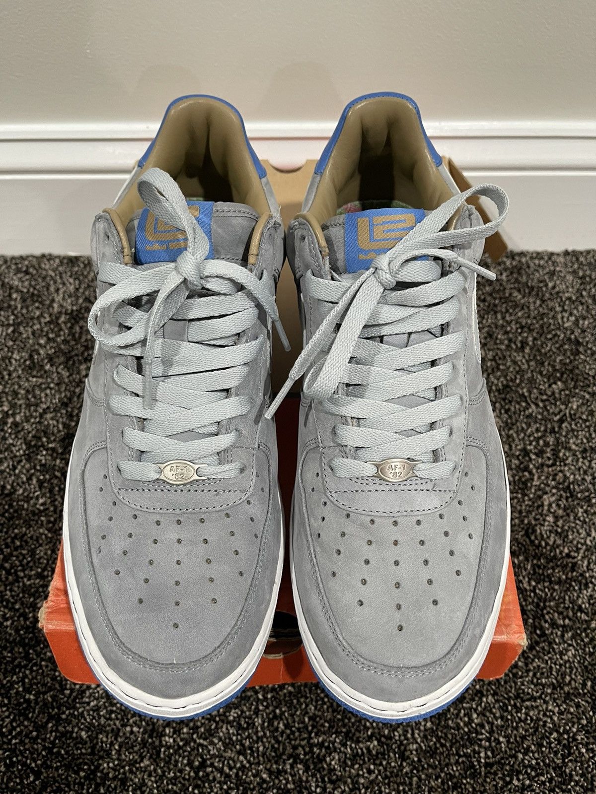 Nike Nike Air Force 1 Complacency Chicago LeBron James RARE Size US 10 / EU 43 - 5 Thumbnail