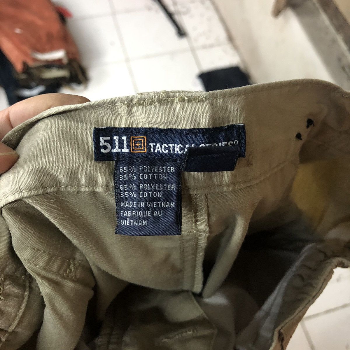 5.11 511 utility Tactical multipocket Brown Cargo Pants #5887 Size US 32 / EU 48 - 16 Thumbnail