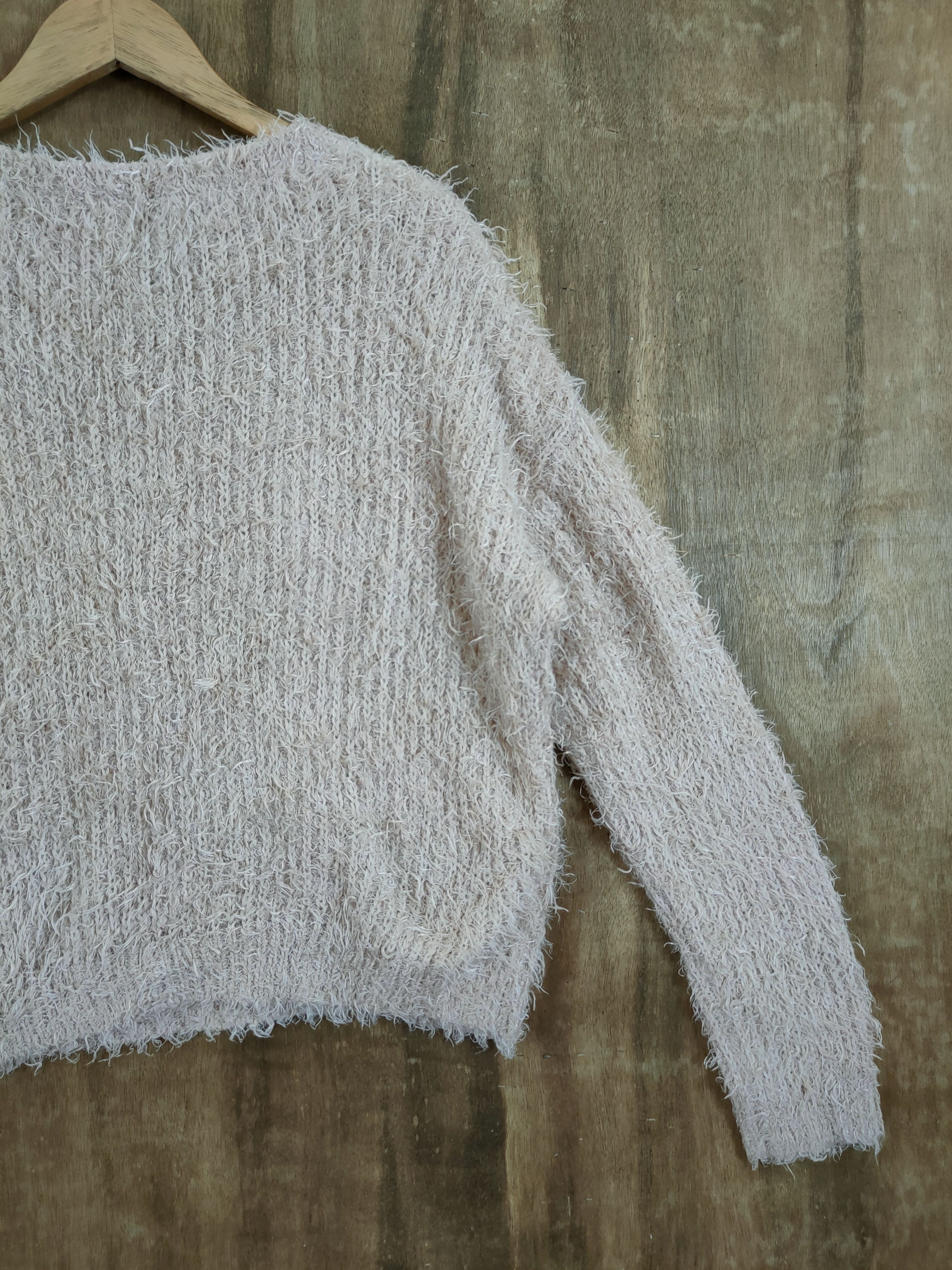 Japanese Brand D Moussy mohair soft fur shag shaggy knitwear #46-951 Size US S / EU 44-46 / 1 - 11 Thumbnail