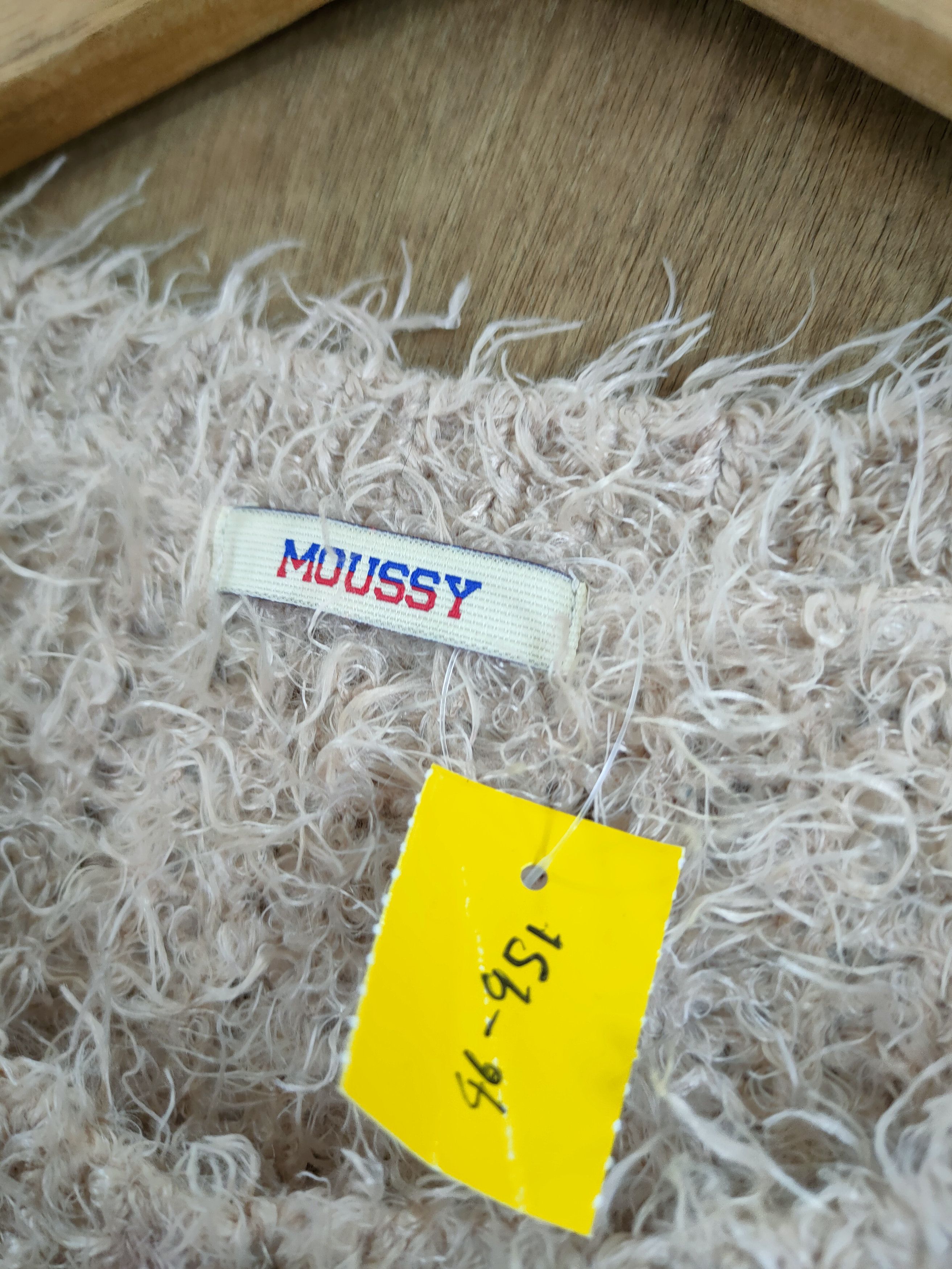 Japanese Brand D Moussy mohair soft fur shag shaggy knitwear #46-951 Size US S / EU 44-46 / 1 - 4 Thumbnail