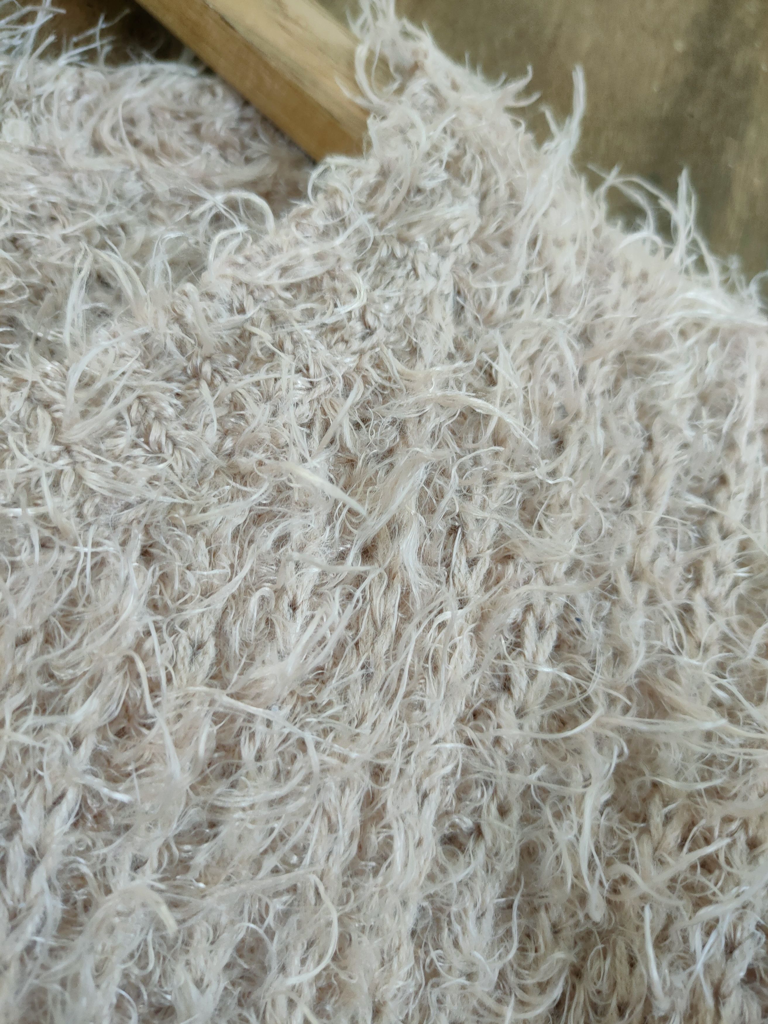 Japanese Brand D Moussy mohair soft fur shag shaggy knitwear #46-951 Size US S / EU 44-46 / 1 - 5 Thumbnail