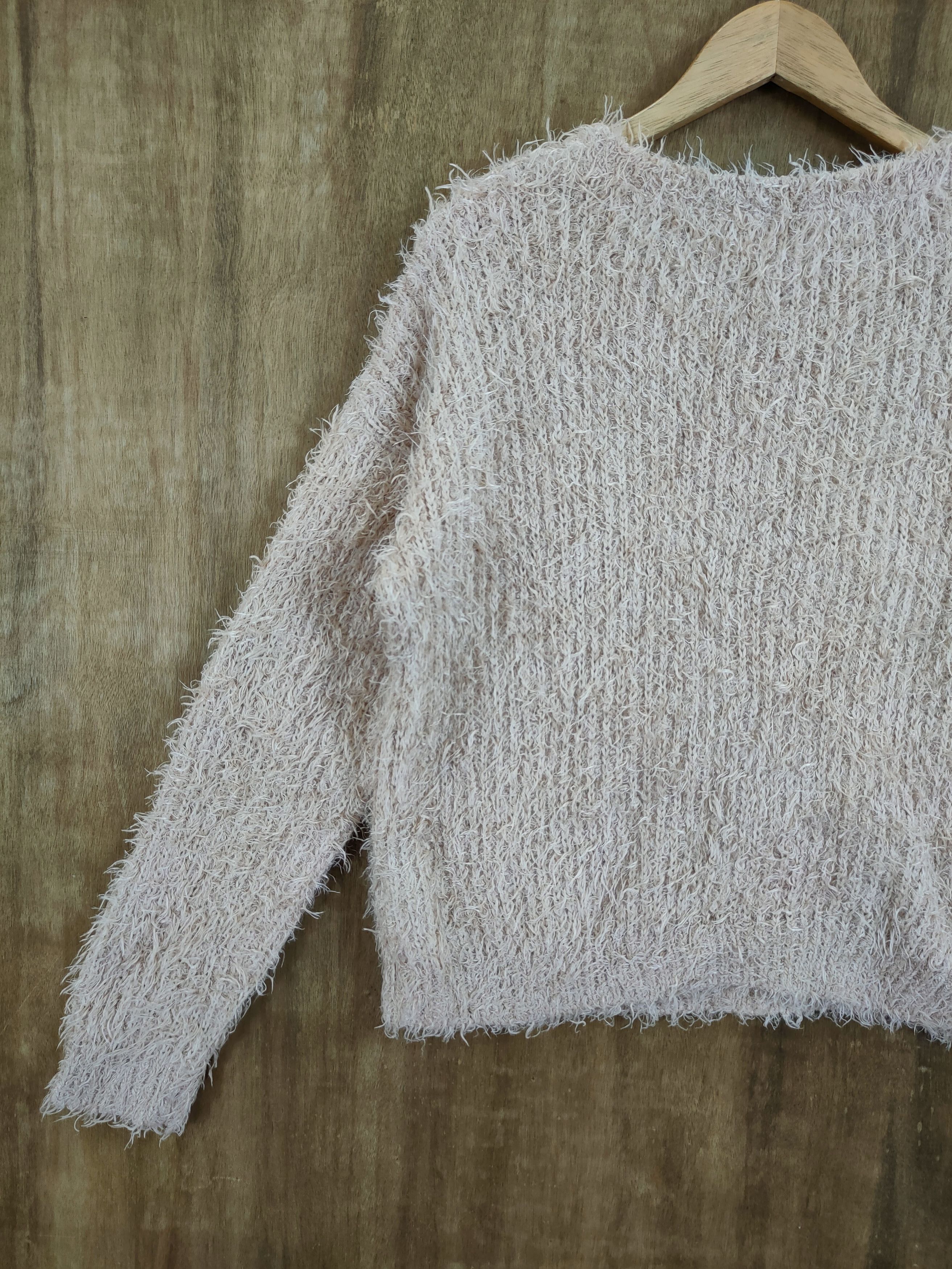 Japanese Brand D Moussy mohair soft fur shag shaggy knitwear #46-951 Size US S / EU 44-46 / 1 - 10 Thumbnail