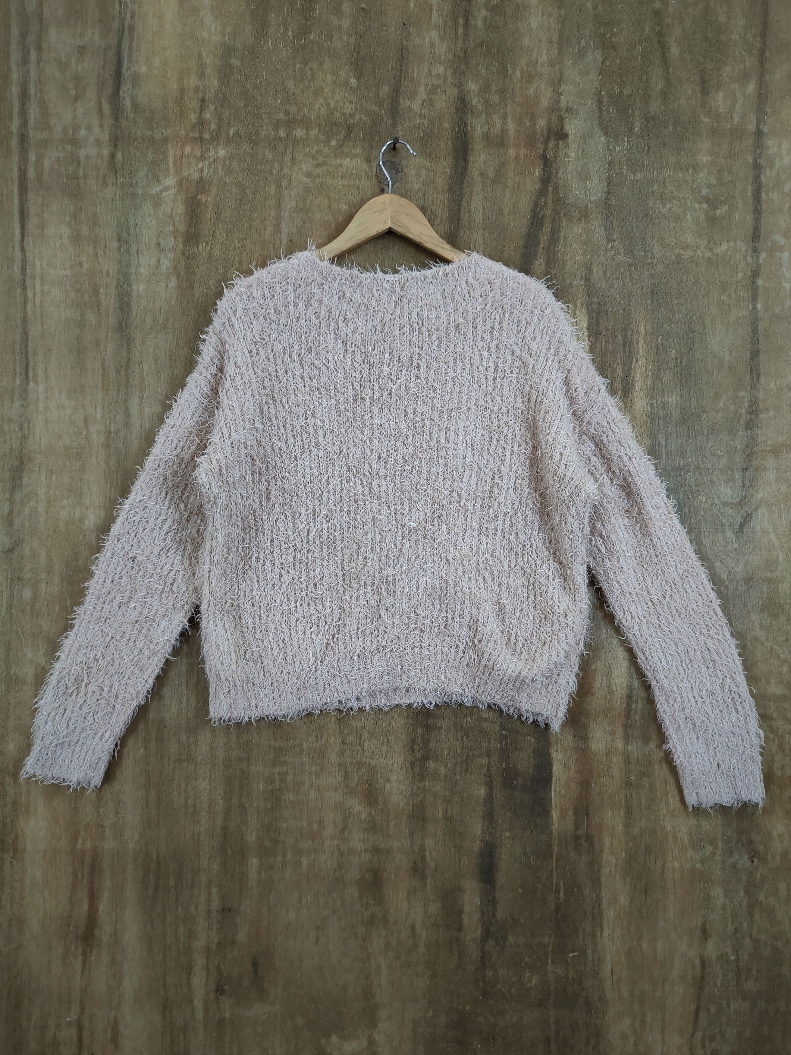 Japanese Brand D Moussy mohair soft fur shag shaggy knitwear #46-951 Size US S / EU 44-46 / 1 - 9 Thumbnail