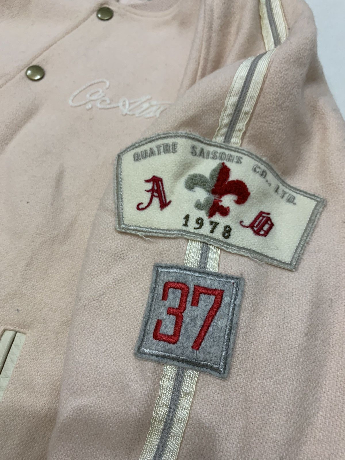 Designer × Japanese Brand × Vintage VINTAGE 1986 ATSUKI ONISHI WOOL VARSITY JACKET Size US M / EU 48-50 / 2 - 7 Thumbnail