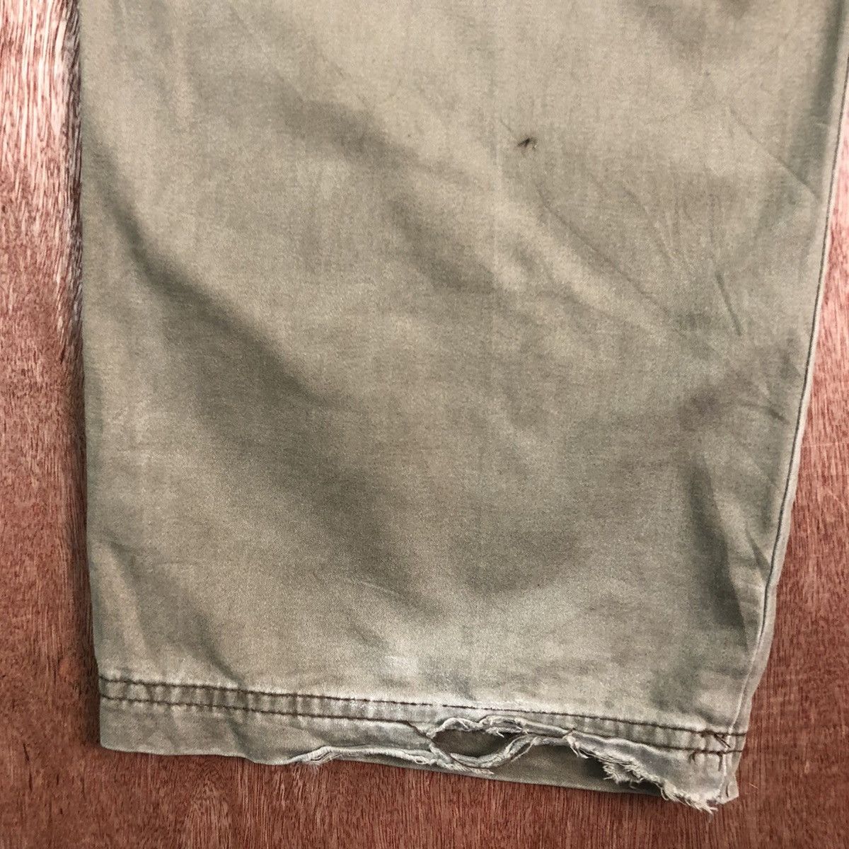 Japanese Brand DLL Oilcake Multipocket distressed Cargo Pants #c216 Size US 33 - 11 Thumbnail