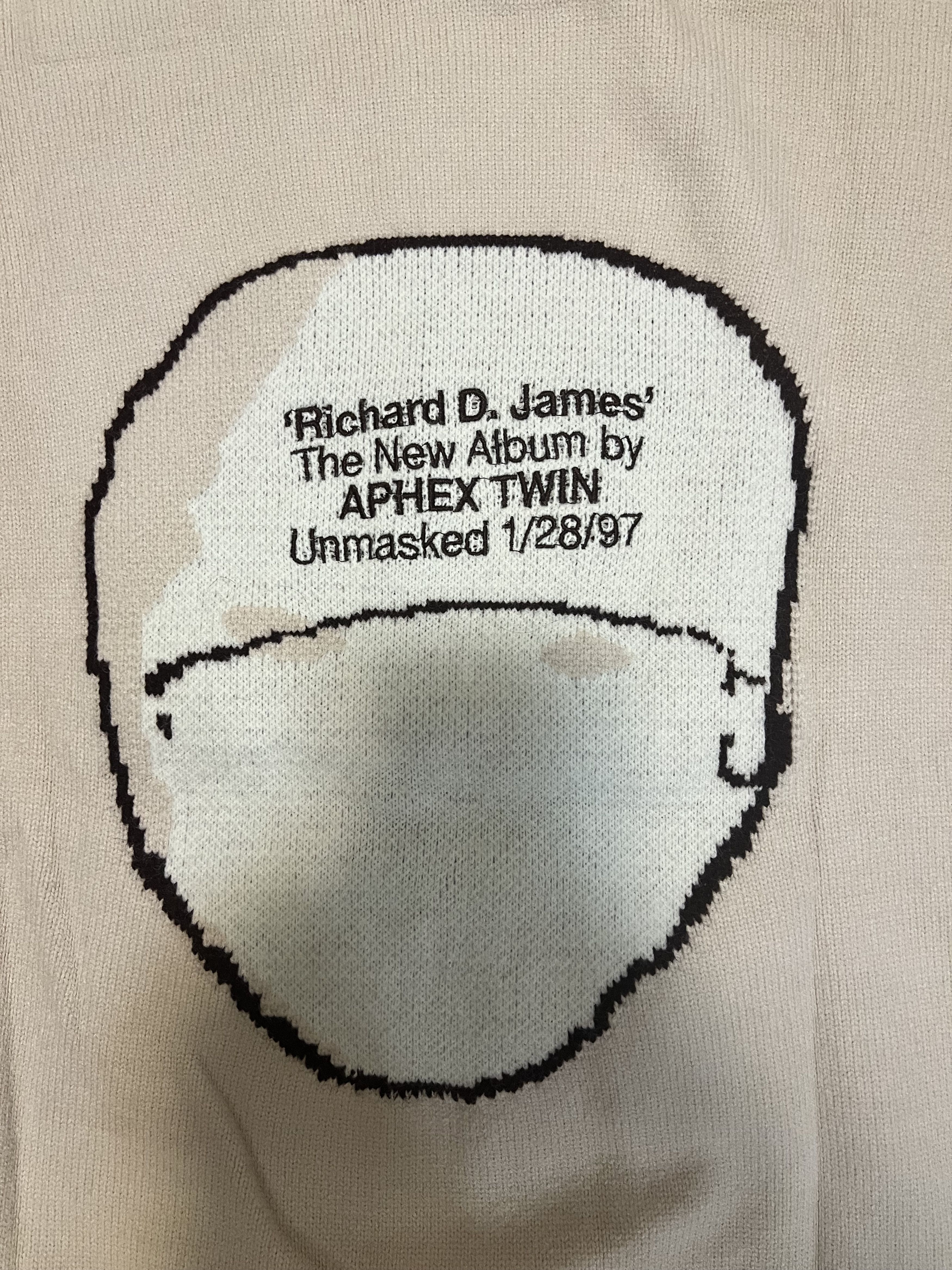 Gleb Kostin Solutions 💚 SS20 Gleb Kostin Solutions Aphex Twin Knit Cream NEW Size US XL / EU 56 / 4 - 6 Thumbnail