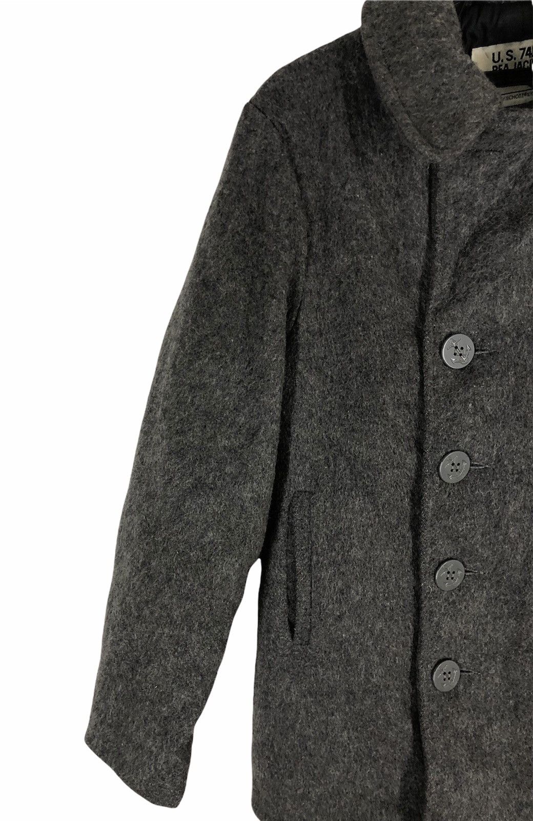 Schott Schott NYC US 740N Pea Jacket Peacoat Wool Double Ted Size US M / EU 48-50 / 2 - 3 Thumbnail