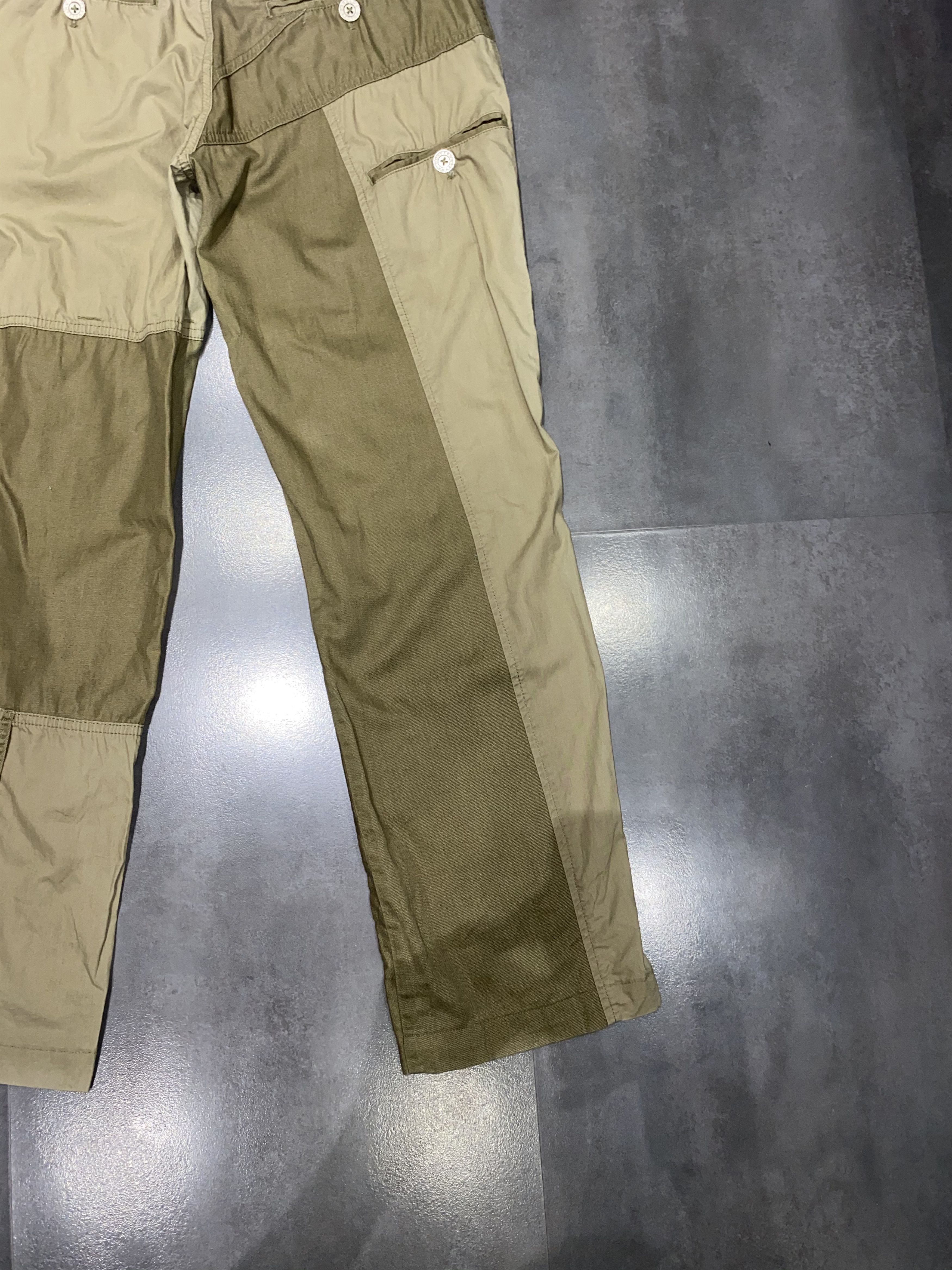 Dolce & Gabbana Rare Dolce & Gabbana Cargo Patchworks Beige Pants Size US 32 / EU 48 - 16 Thumbnail