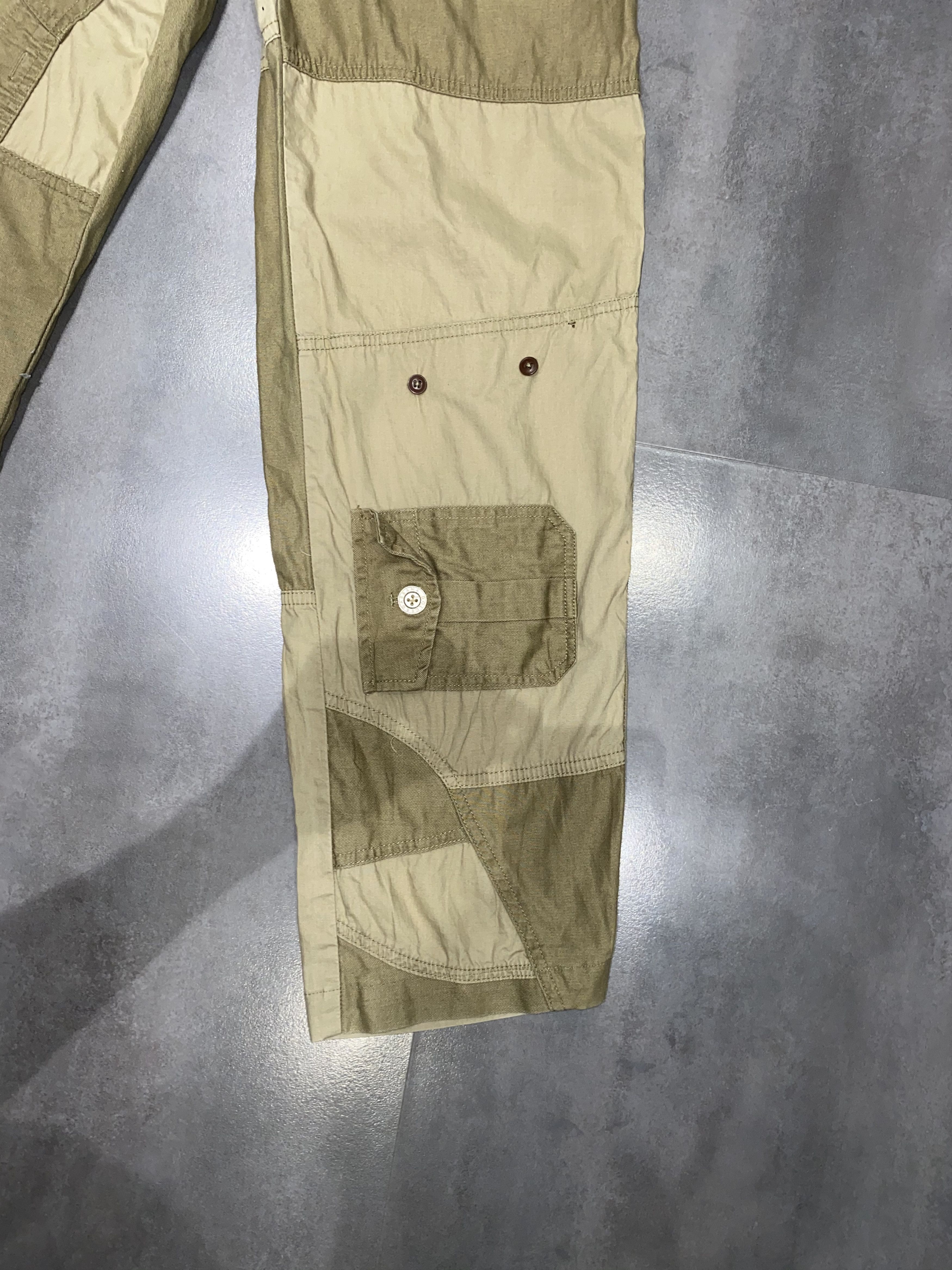 Dolce & Gabbana Rare Dolce & Gabbana Cargo Patchworks Beige Pants Size US 32 / EU 48 - 8 Thumbnail