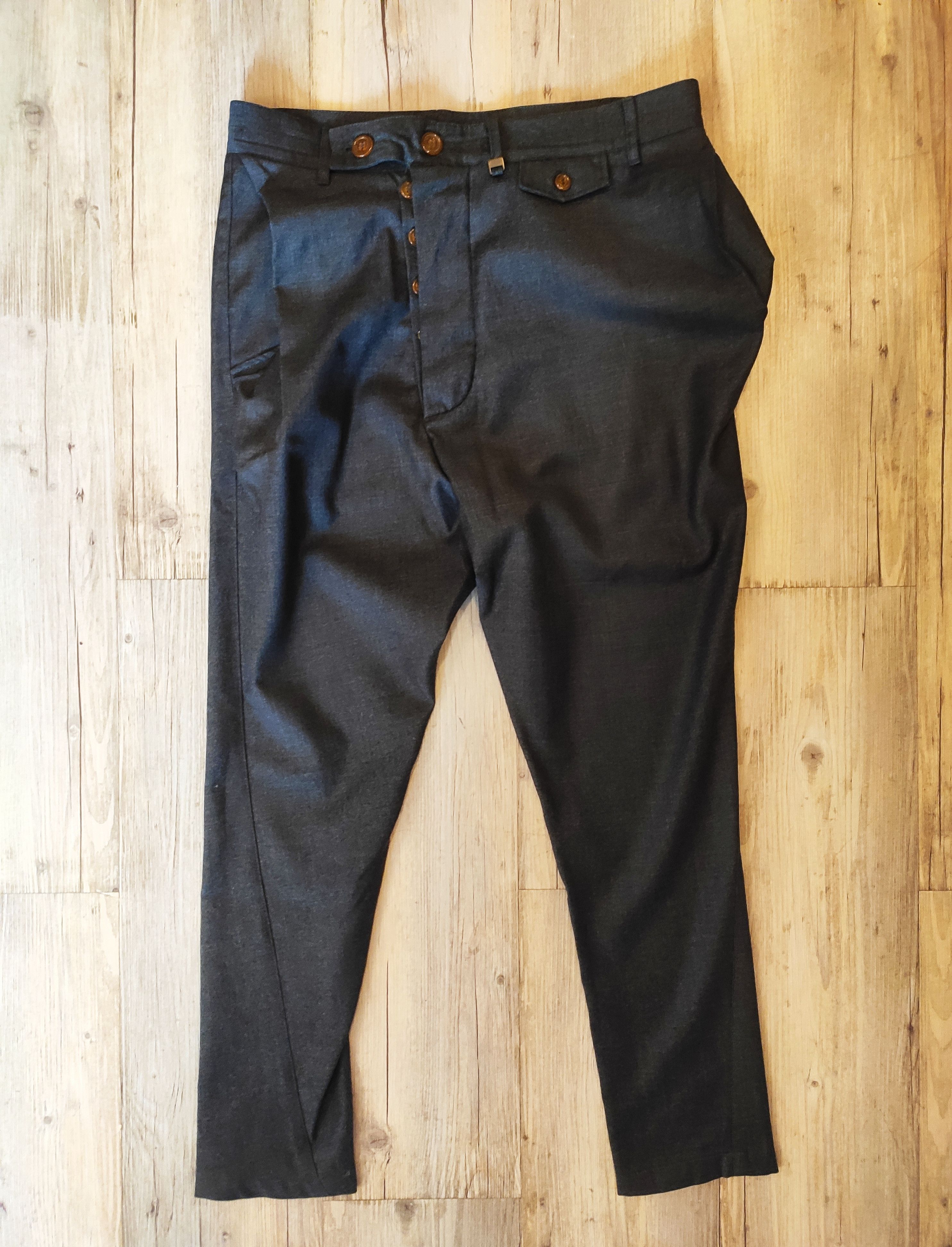 Vivienne Westwood GRAIL! Drunken trousers.Like Walter van Beirendonck Size US 30 / EU 46 - 1 Thumbnail