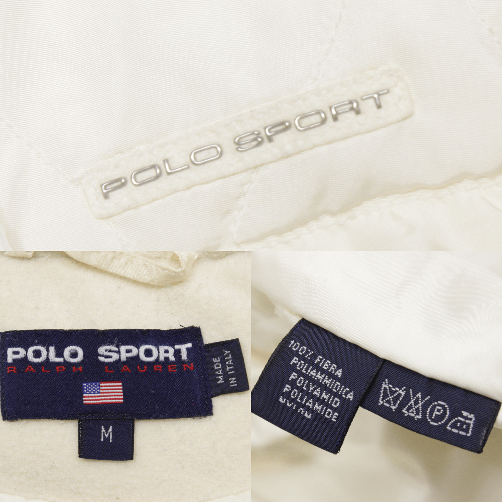Polo Ralph Lauren 90S Polo Sport Logo Down Jacket Vintage Made in Italy Size US M / EU 48-50 / 2 - 10 Thumbnail