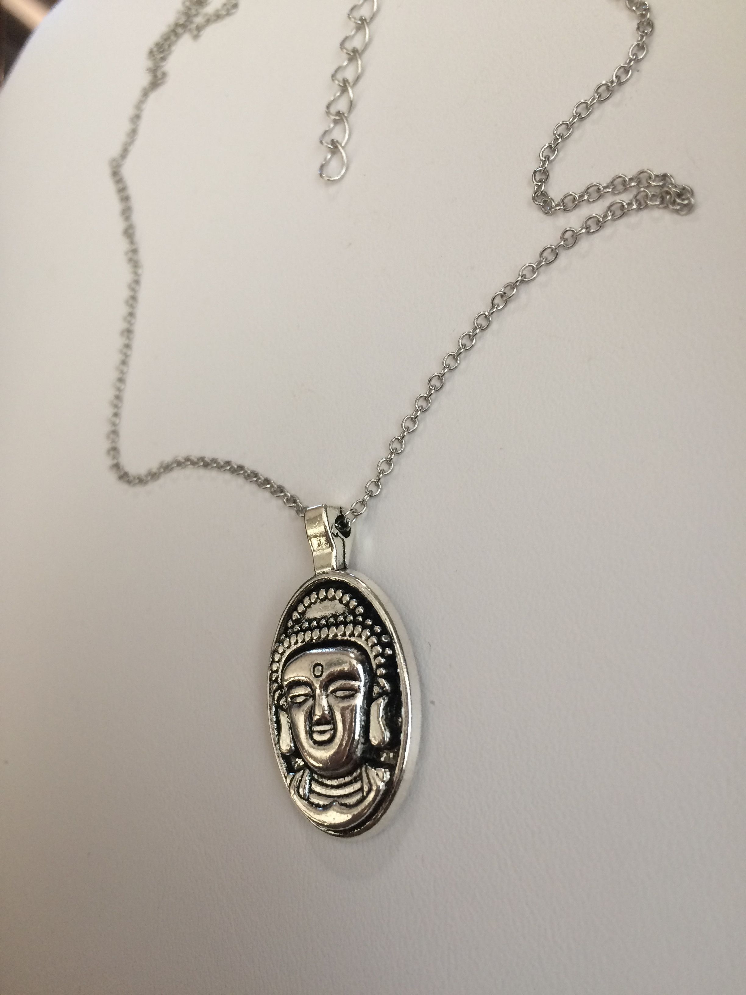 Other Buddha pendant Tibetan silver chain necklace Size ONE SIZE - 2 Thumbnail