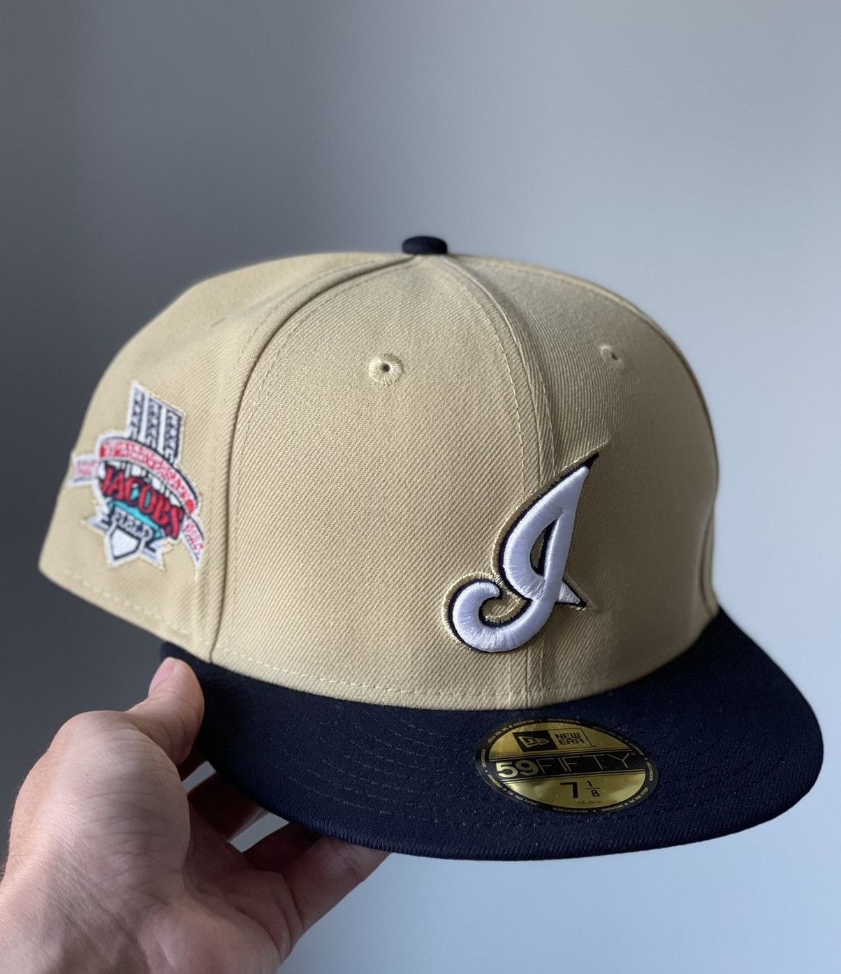 New Era 7 1/8 Topperzstore Exclusive “Vegas Gold” Cleveland Indians ...