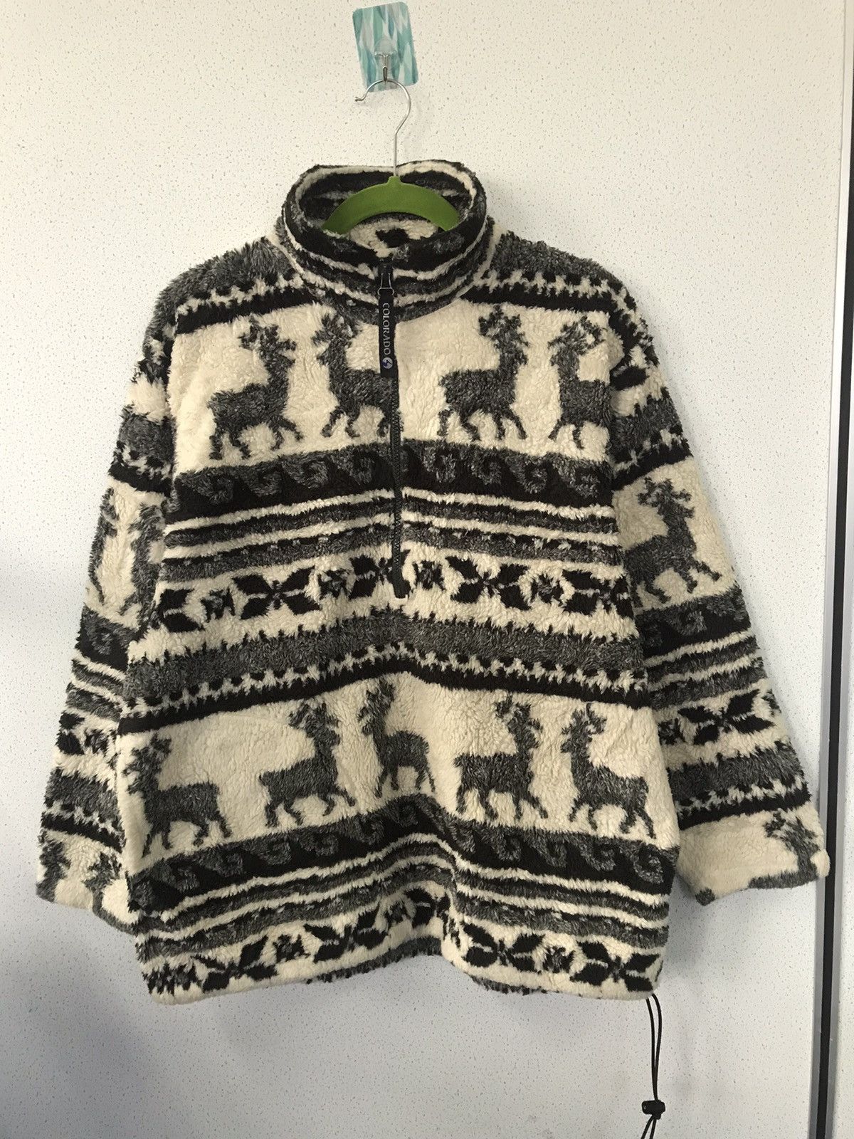 image of Colorado Trading Co x Winter Session Colorado Fleece Sweater, Men's (Size Large)