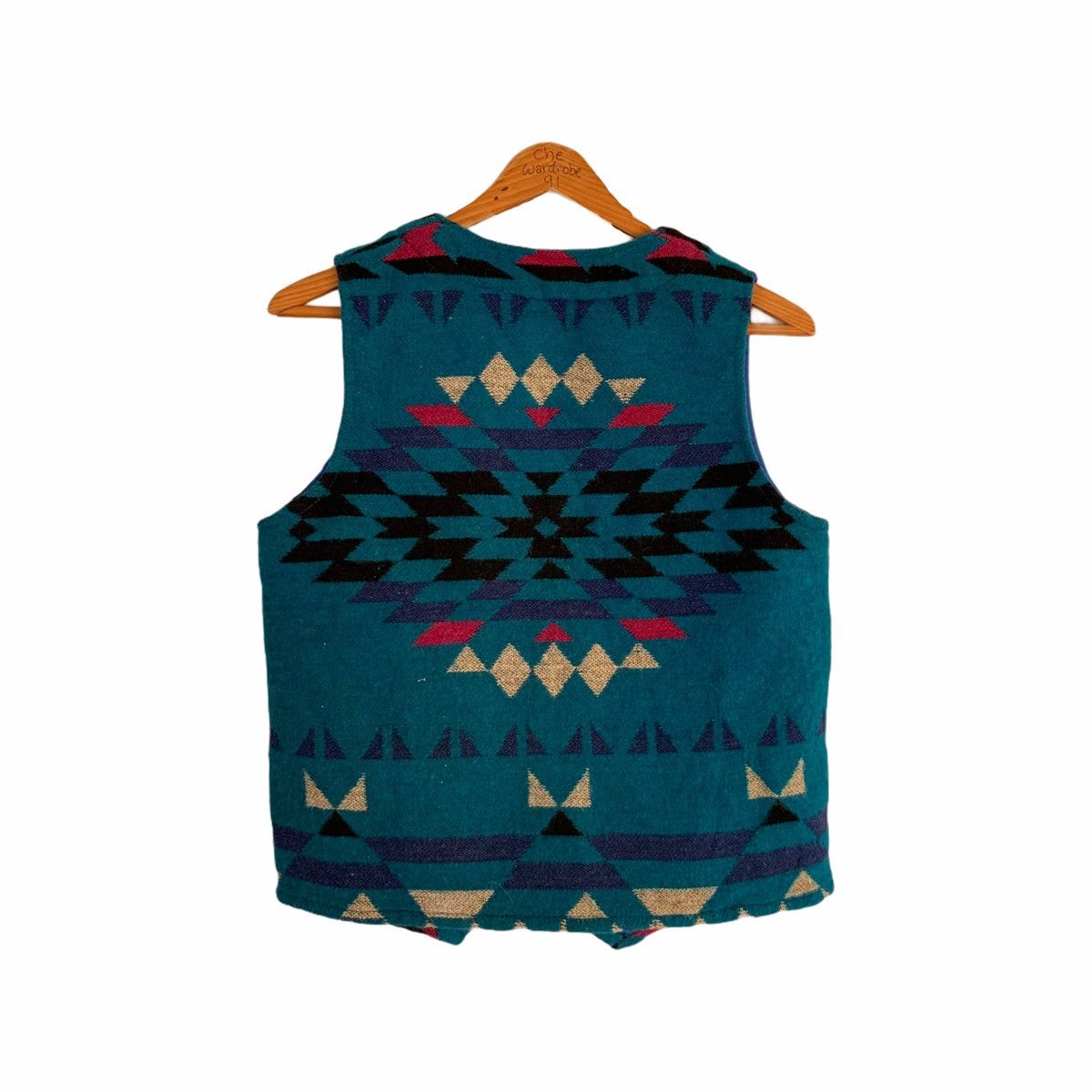 Japanese Brand Japan Titicaca Navajo Aztec Pattern Vest Size US M / EU 48-50 / 2 - 2 Thumbnail