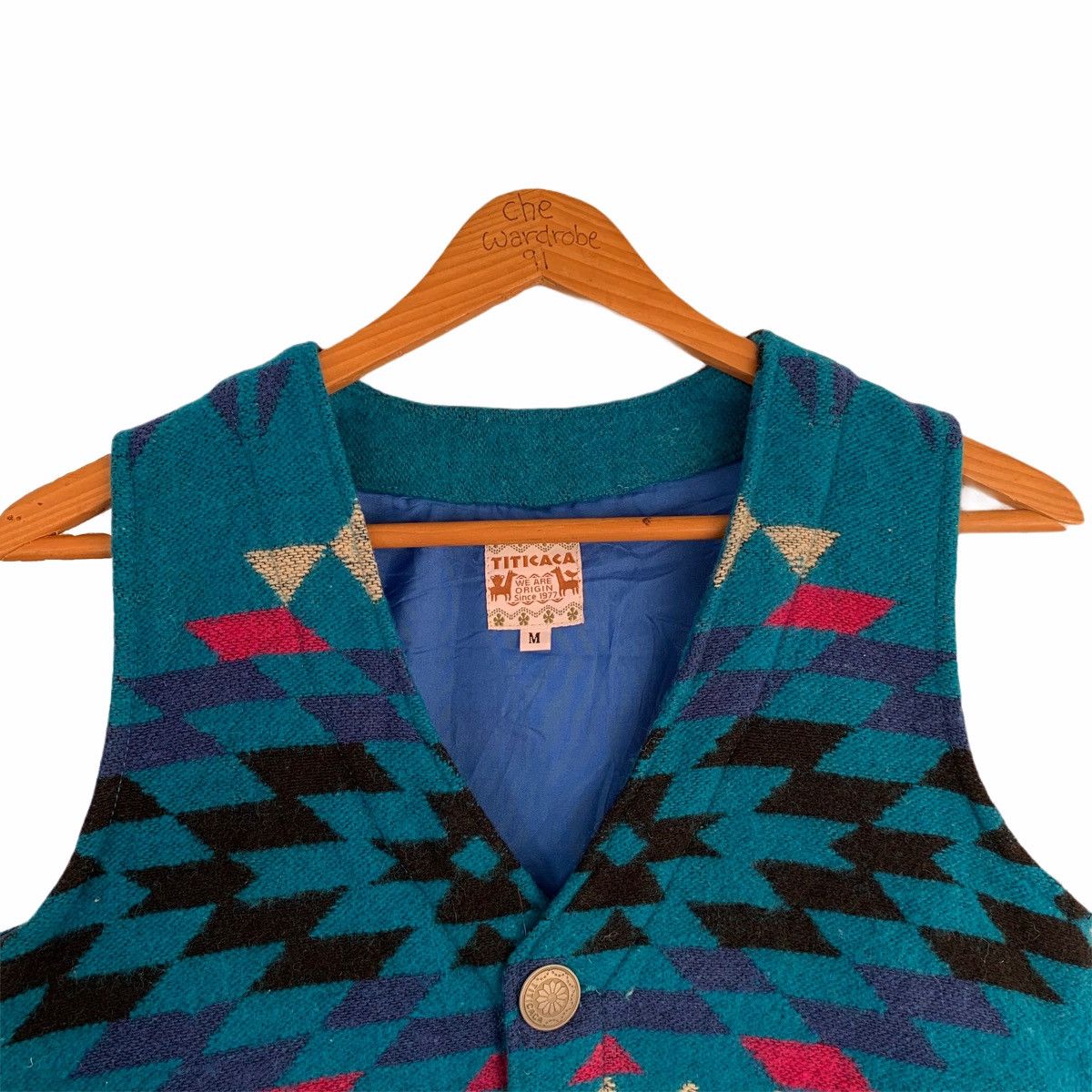 Japanese Brand Japan Titicaca Navajo Aztec Pattern Vest Size US M / EU 48-50 / 2 - 3 Thumbnail